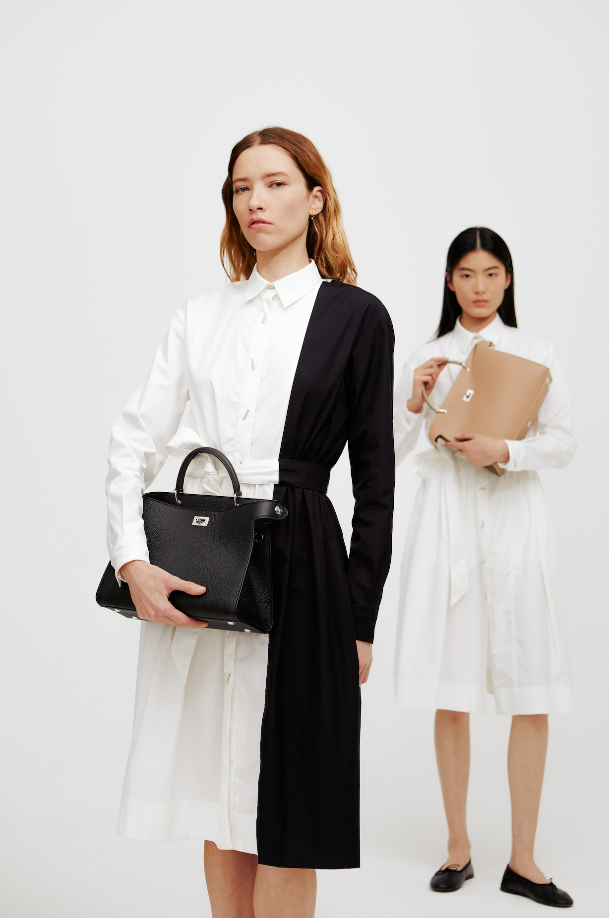 SAC À MAIN EN CUIR LUTECE PM TOURTERELLE