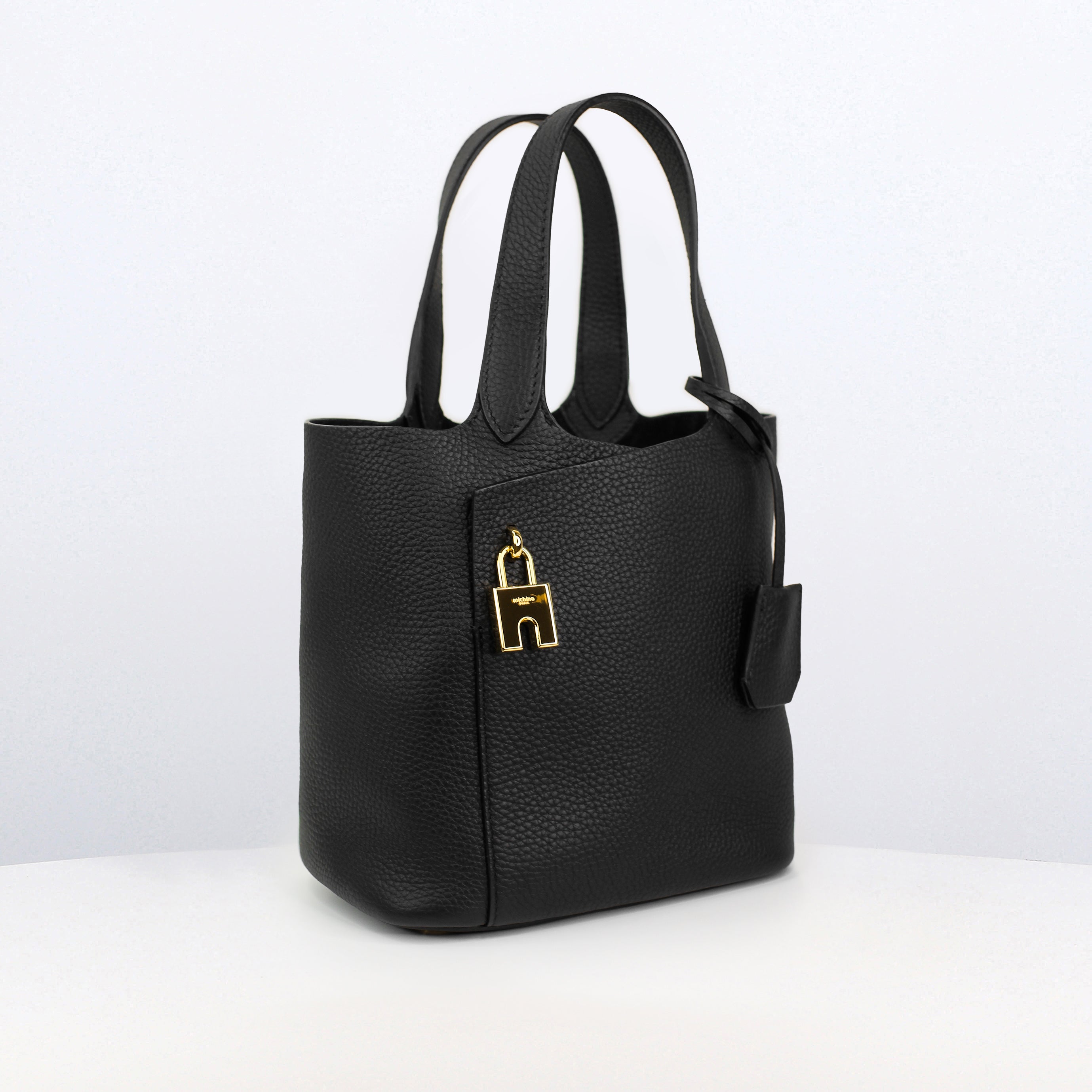 ハンドバッグ - エトワール スモール ブラック ー ゴールド金具