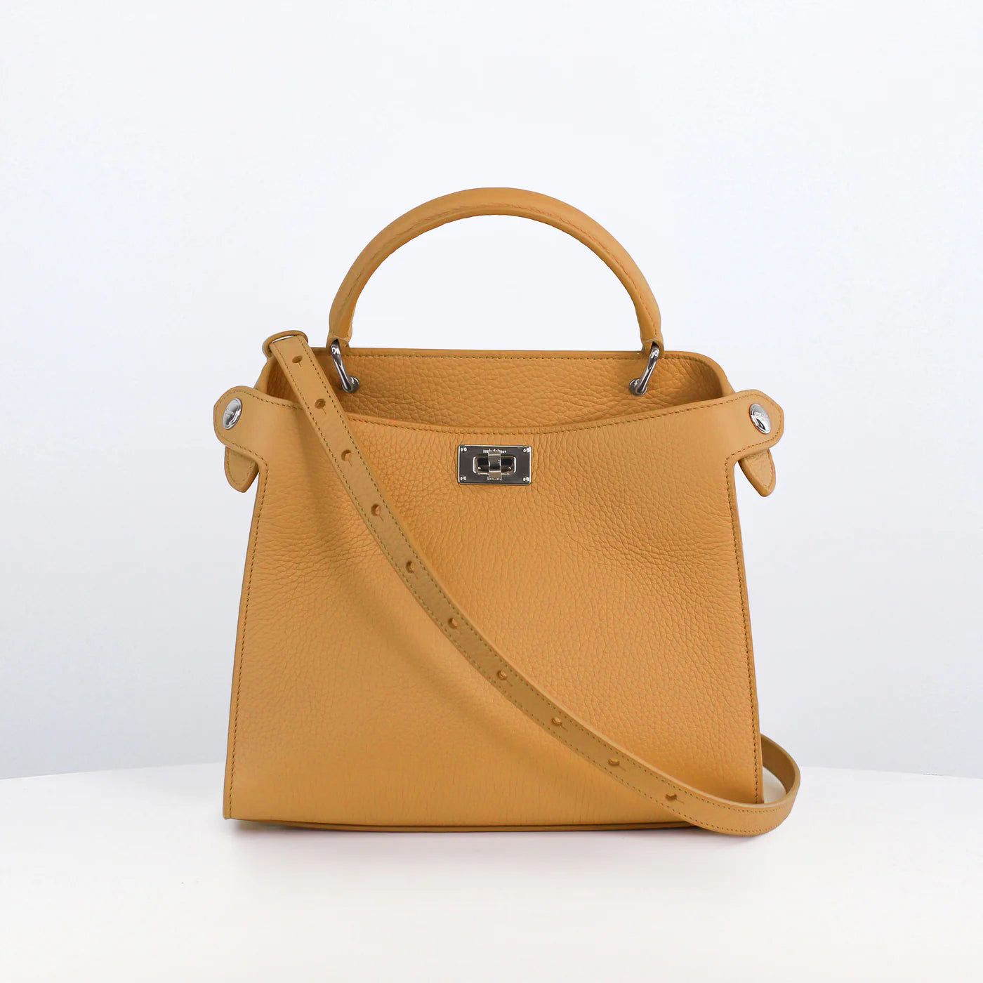 SAC À MAIN EN CUIR LUTÈCE MINI BISCOTTO