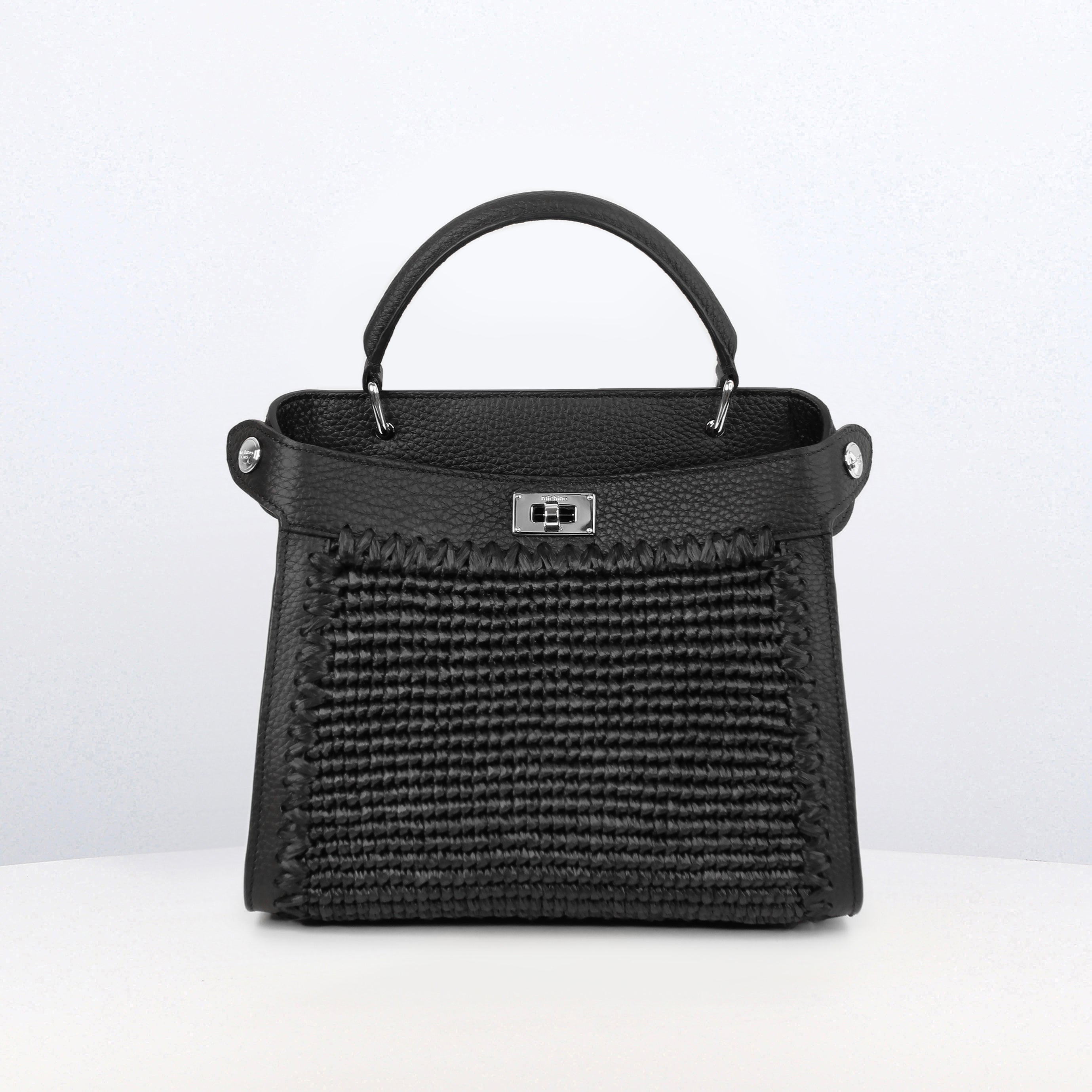 ルテスミニ ラフィアブラック