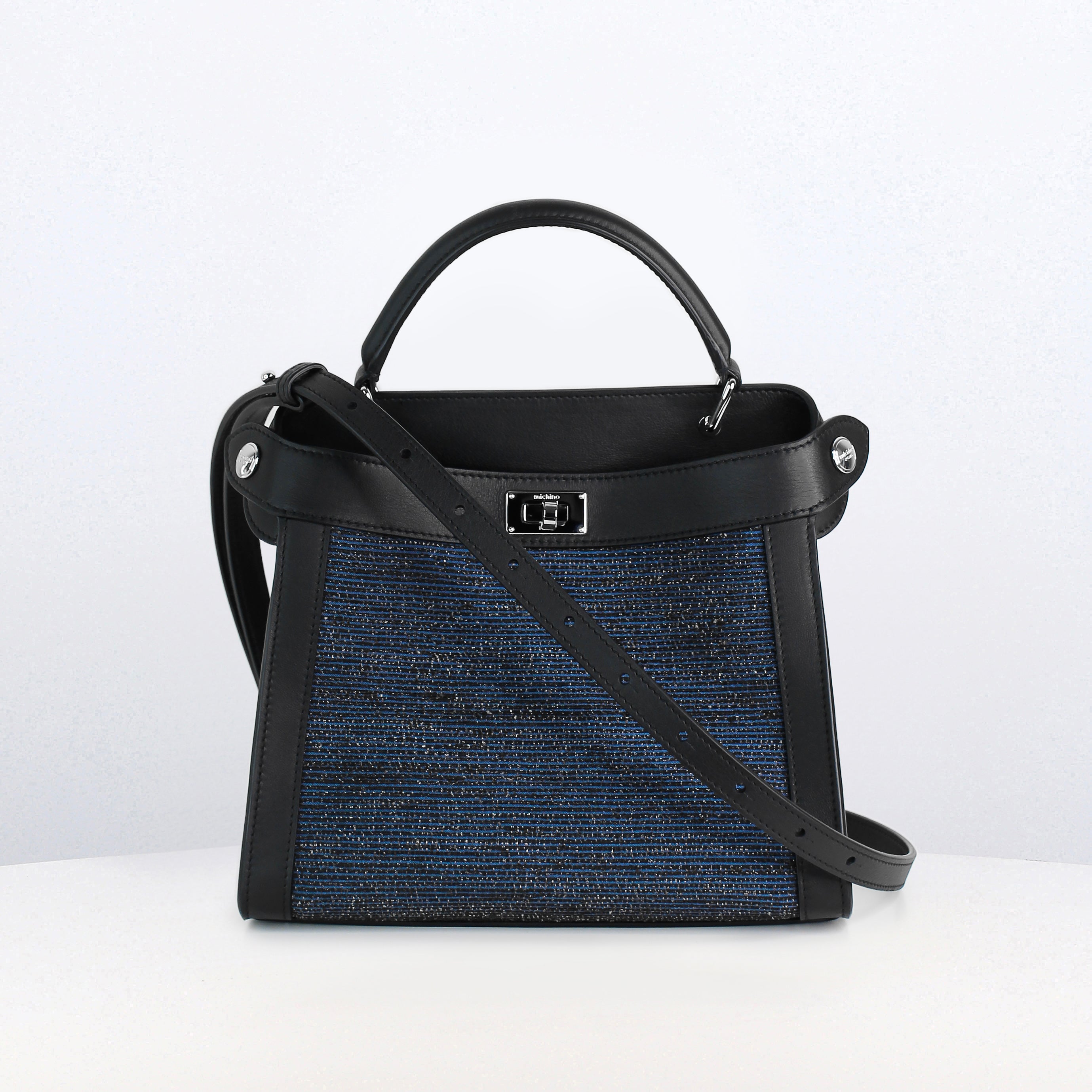 SAC À MAIN LUTECE MINI TSUMUGI BLUE
