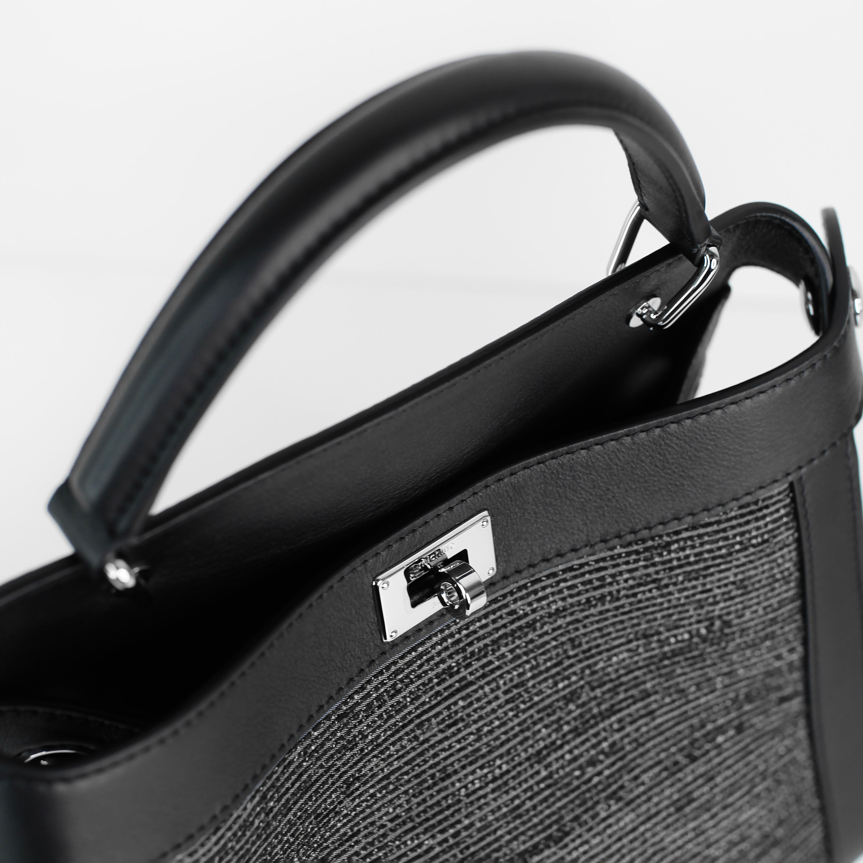 SAC À MAIN LUTECE MINI TSUMUGI WHITE