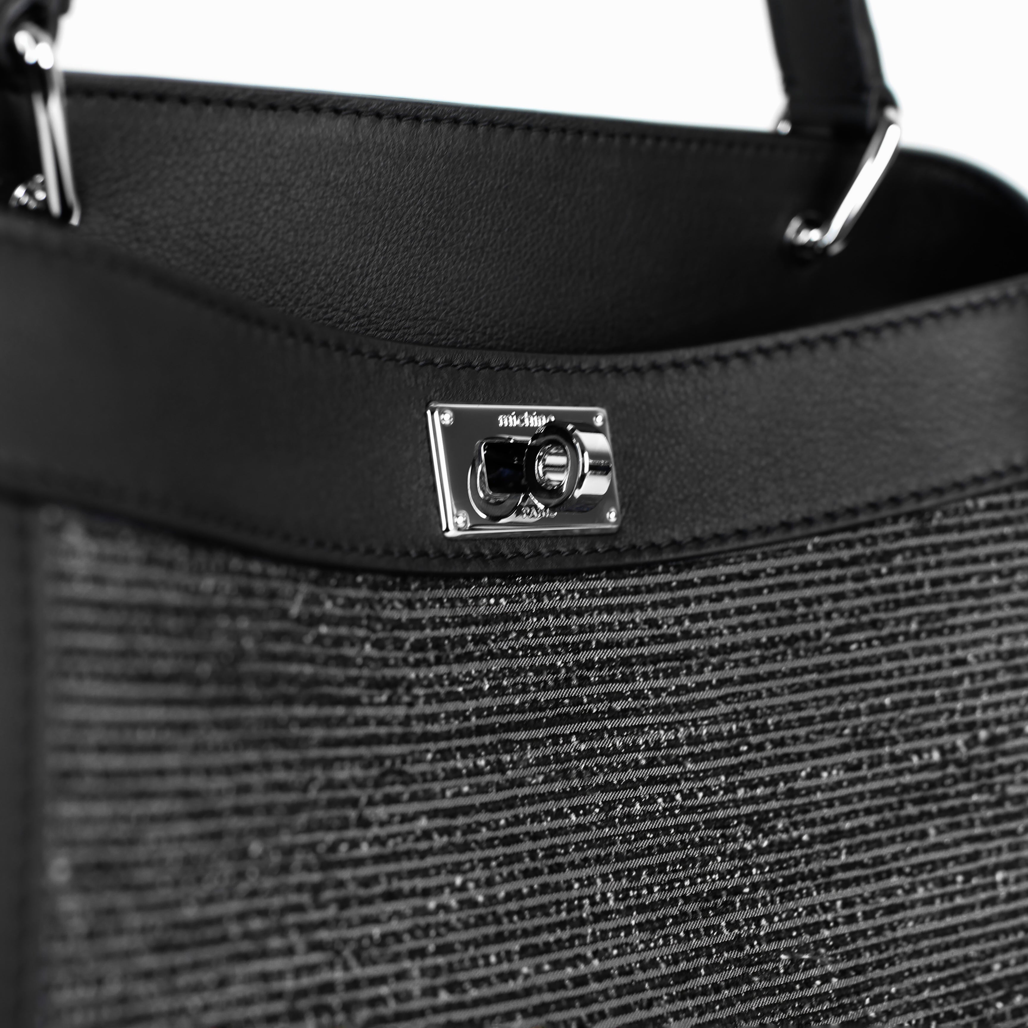 SAC À MAIN LUTECE MINI TSUMUGI WHITE