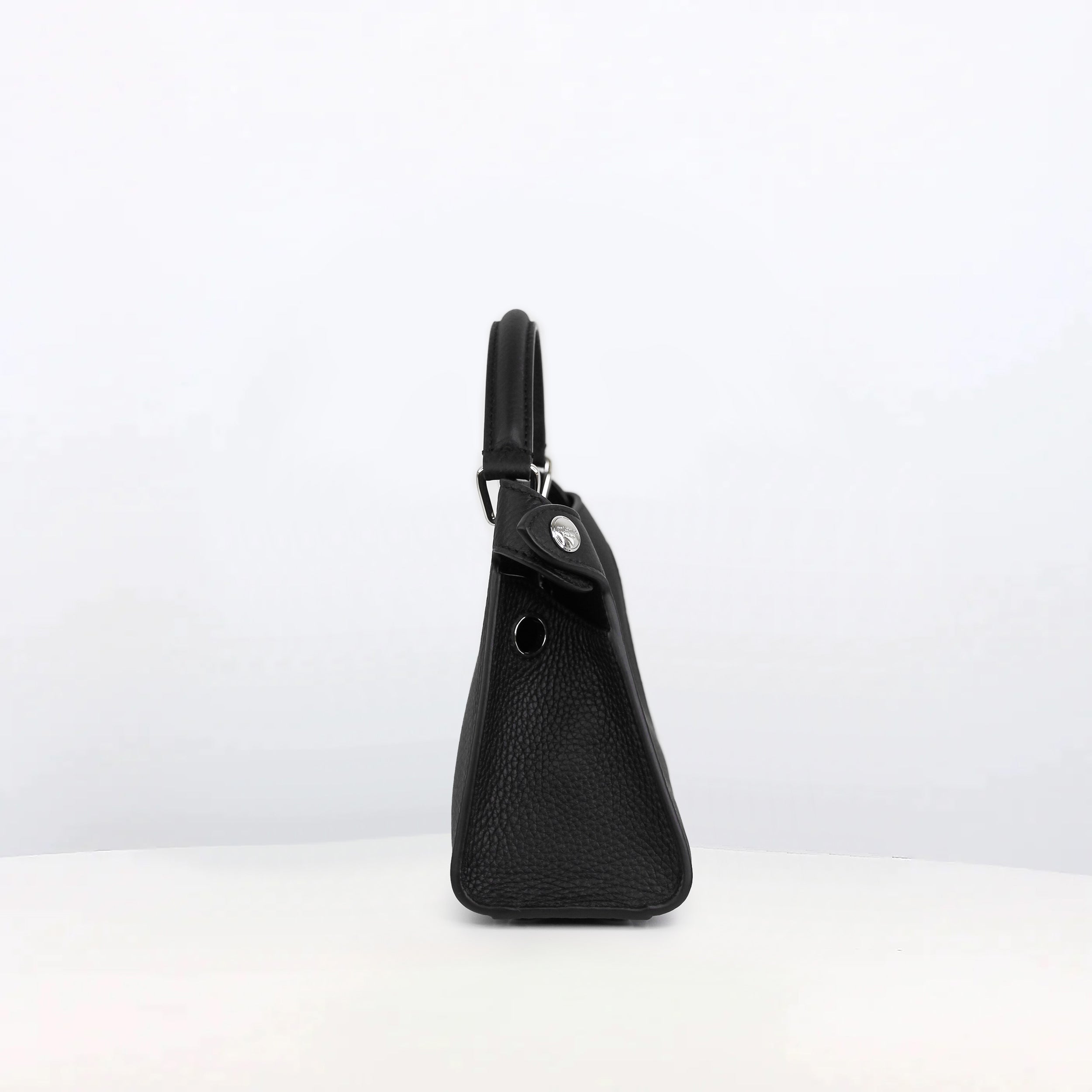 SAC À MAIN EN CUIR LUTECE NANO NOIR