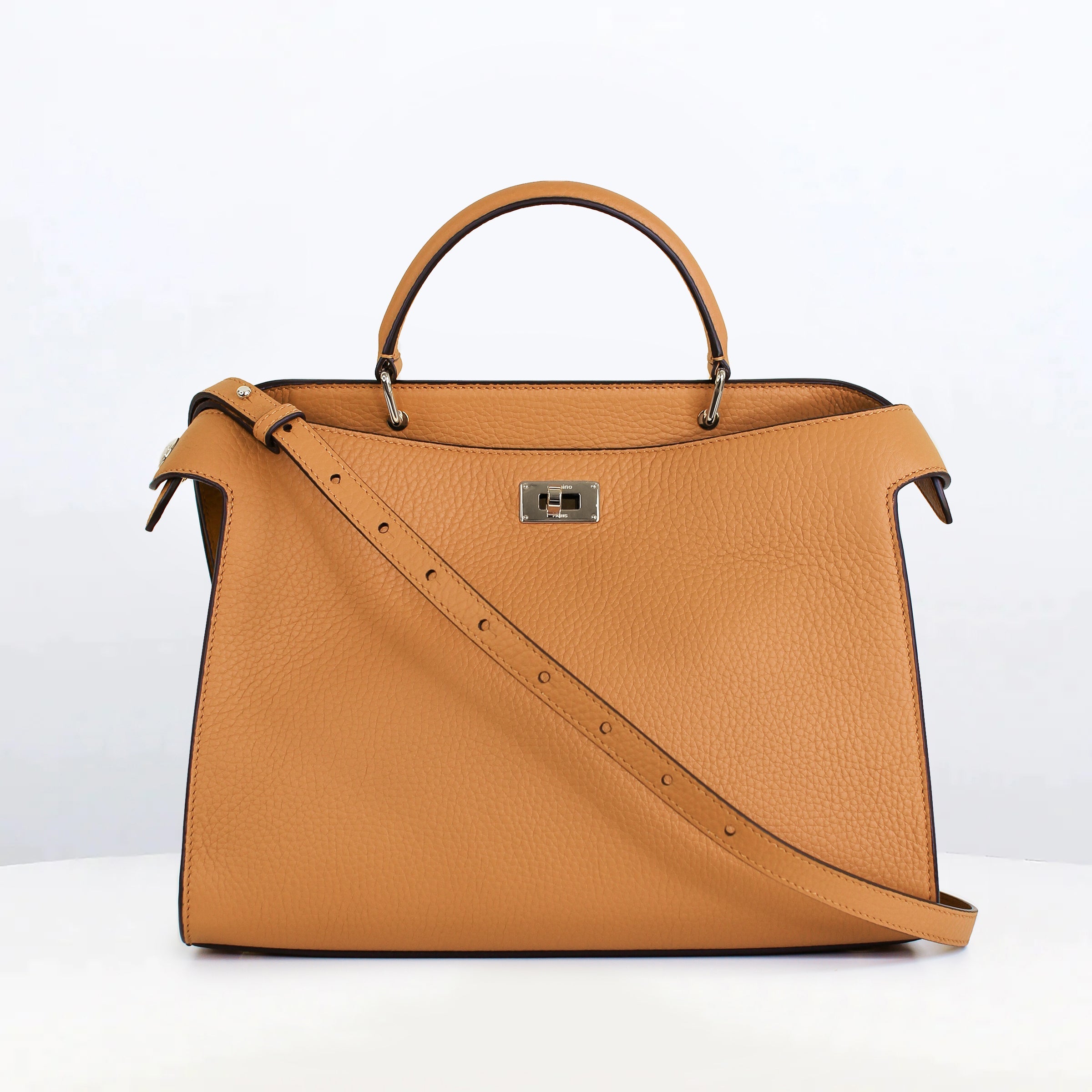 "Archive Event" SAC À MAIN EN CUIR LUTECE PM CAMEL