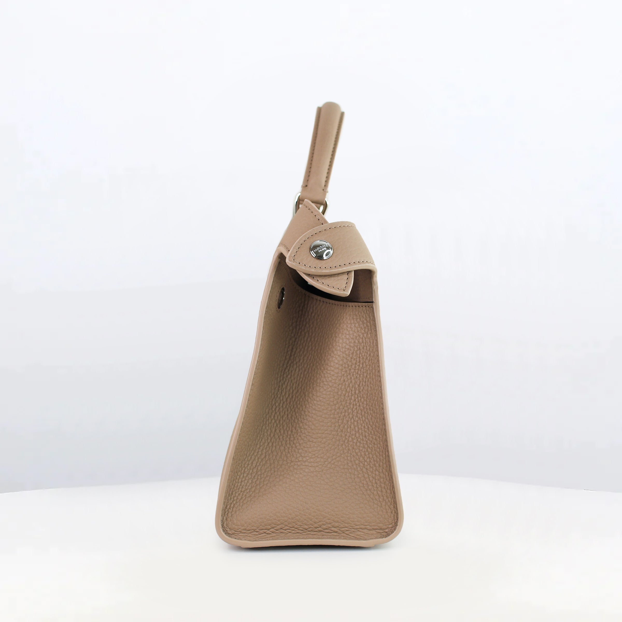 SAC À MAIN EN CUIR LUTECE PM TOURTERELLE