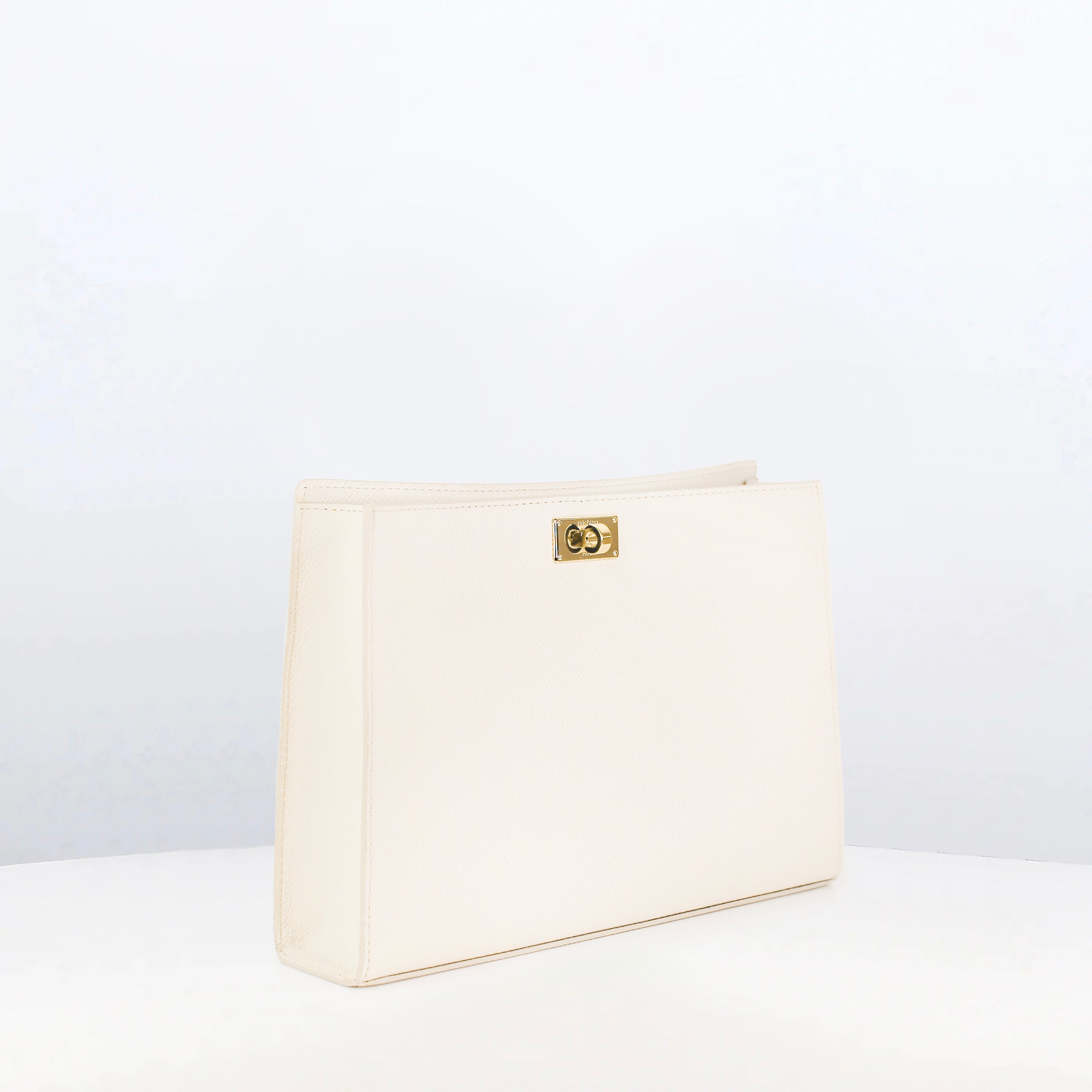 POCHETTE EN CUIR MONTAIGNE IVOIRE