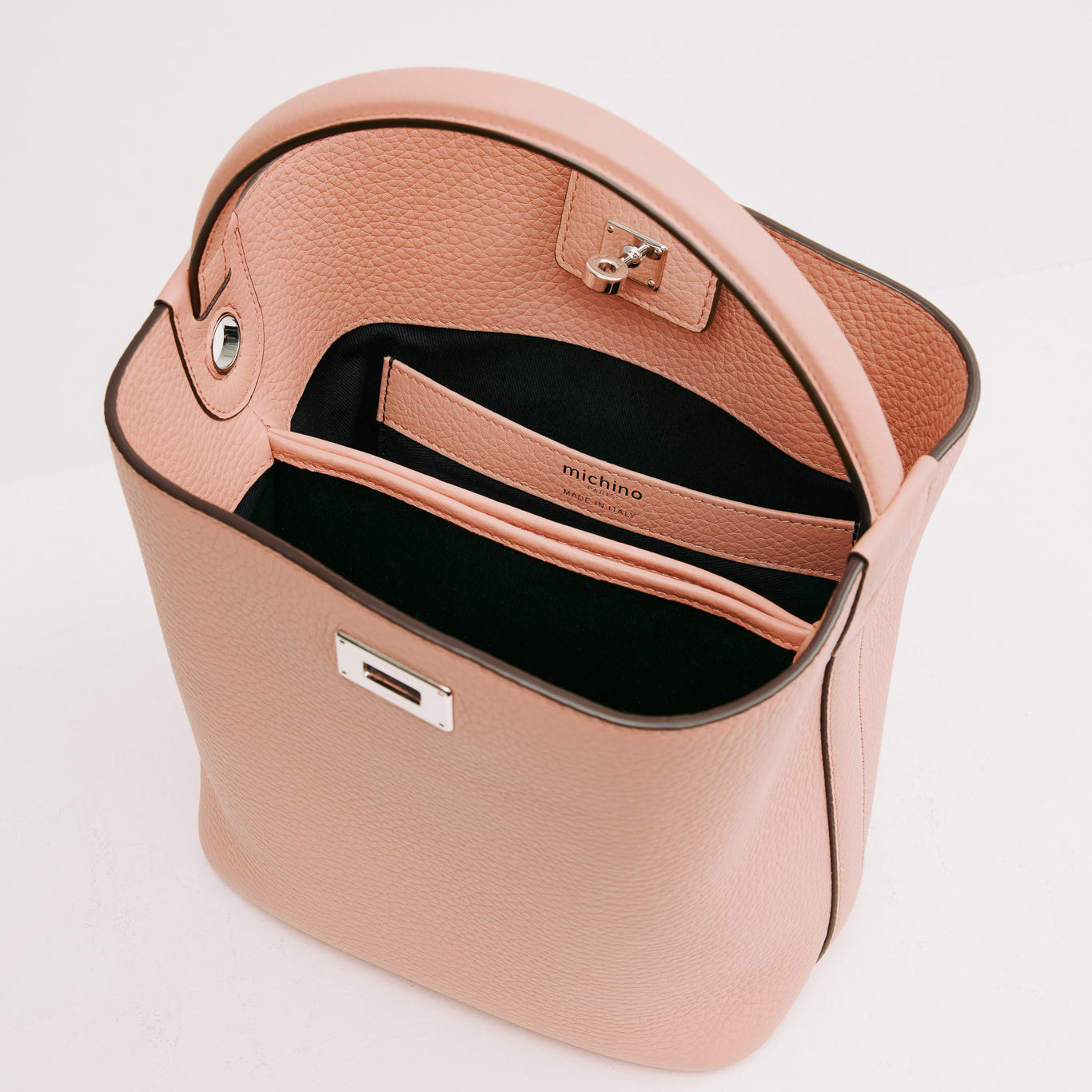 SAC SEAU EN CUIR ODEON MINI TERRACOTTA