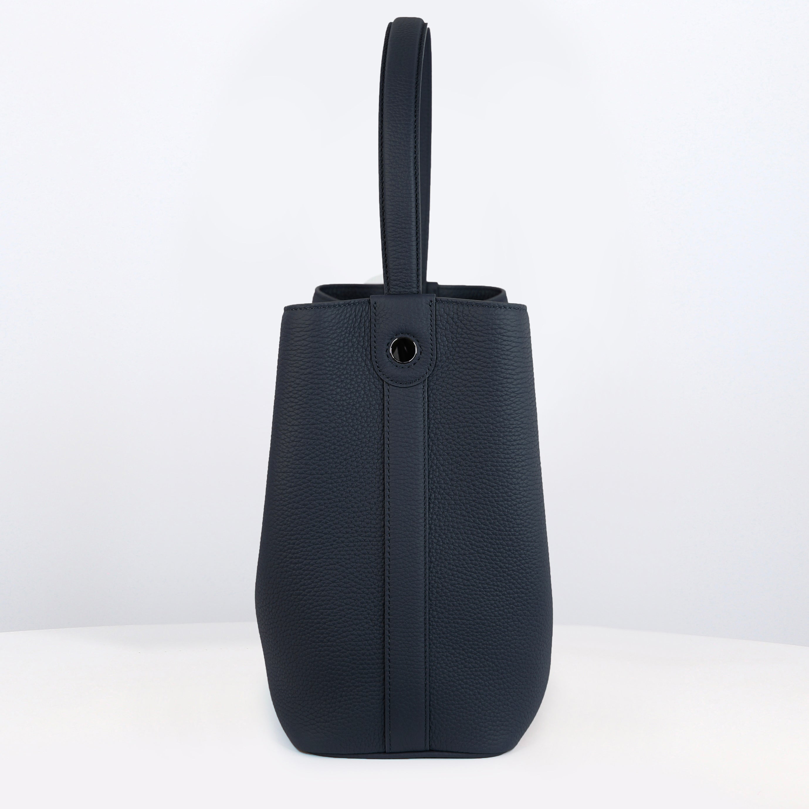 COFFRET : SAC SEAU EN CUIR ODÉON PM ECLIPSE & PORTE-GANTS EN CUIR GOLD