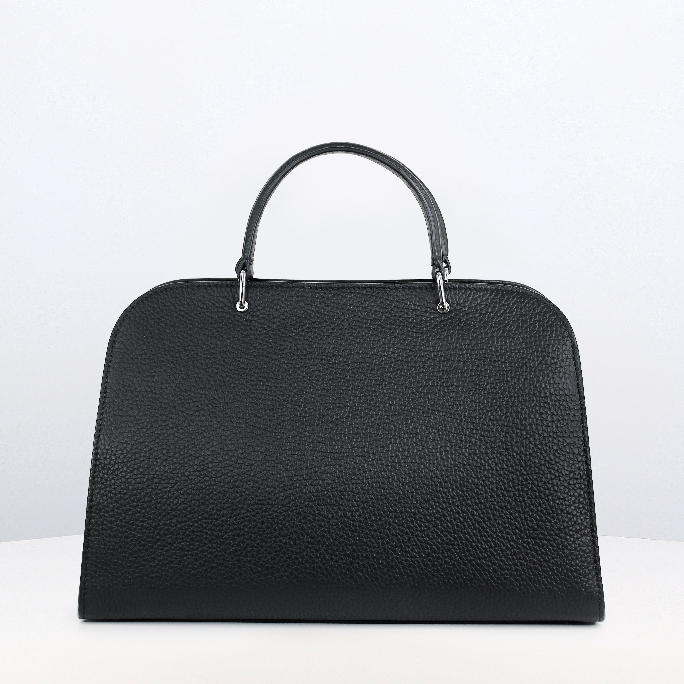 SAC À MAIN EN CUIR OPÉRA PM NOIR