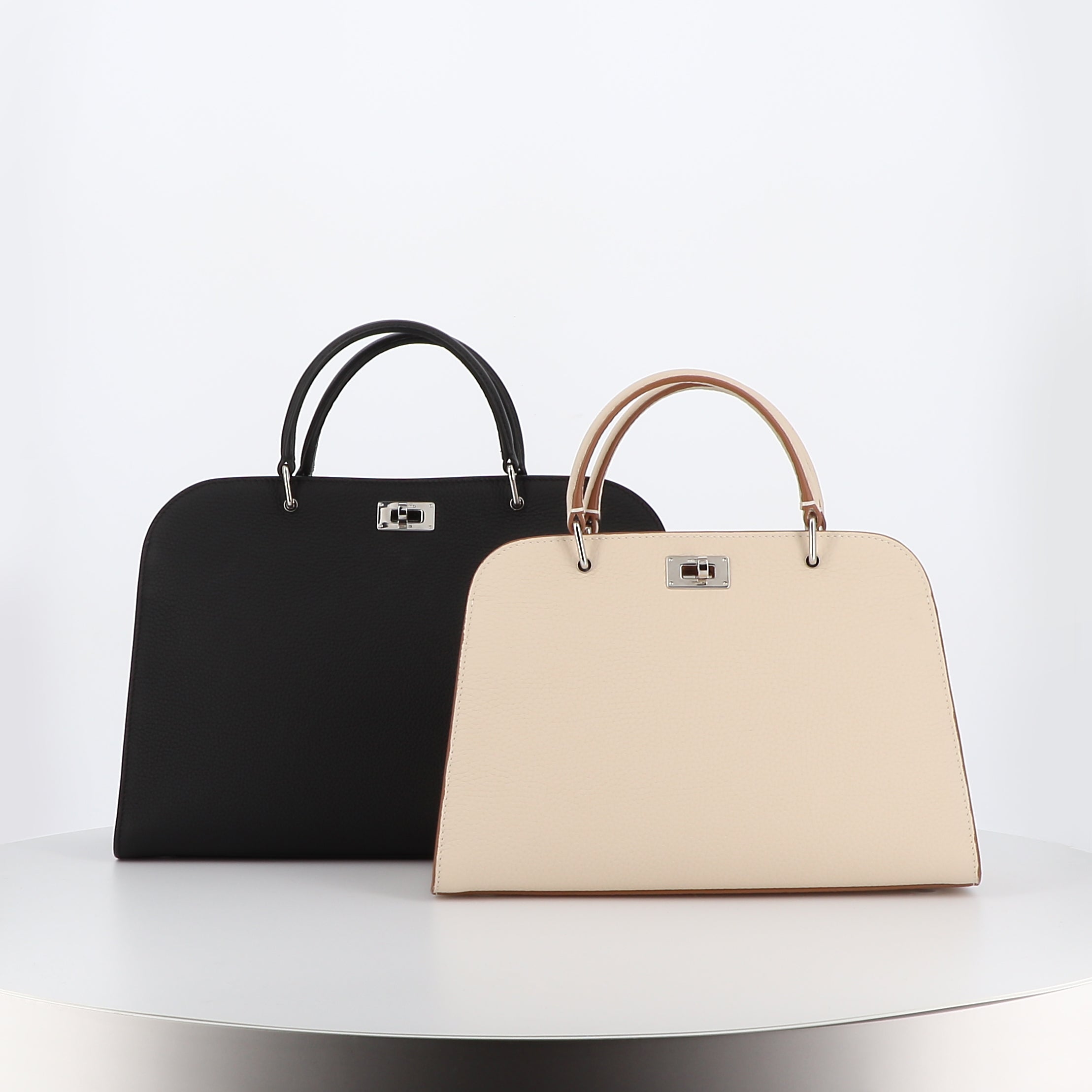 SAC À MAIN EN CUIR OPÉRA MINI CAMEL