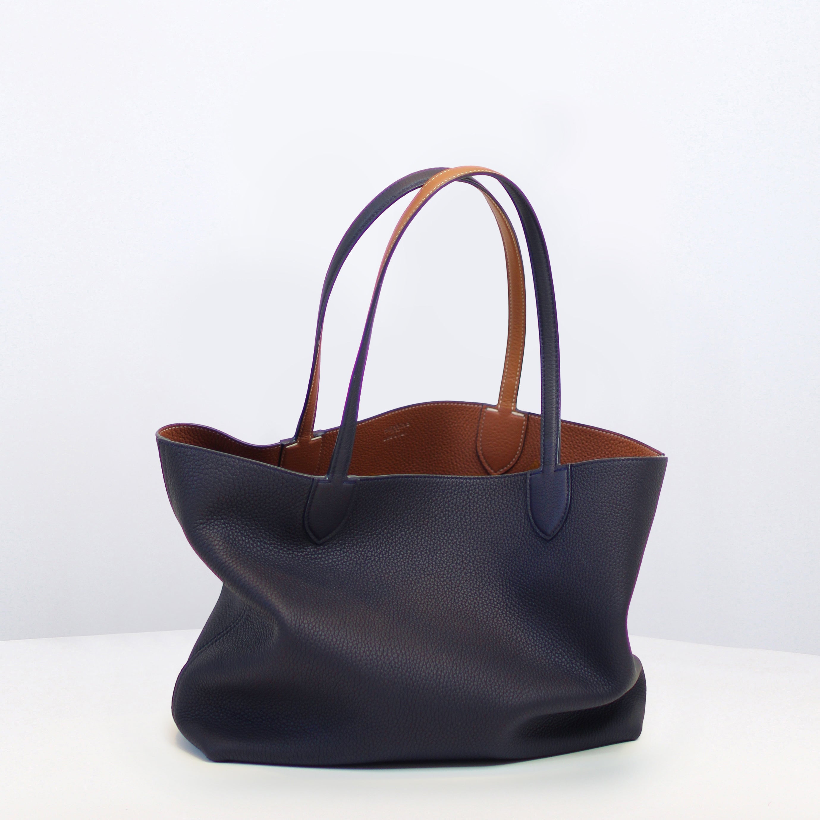 リバーシブルトートバッグ - リヴォリ 横長 エクリプス/ゴールド