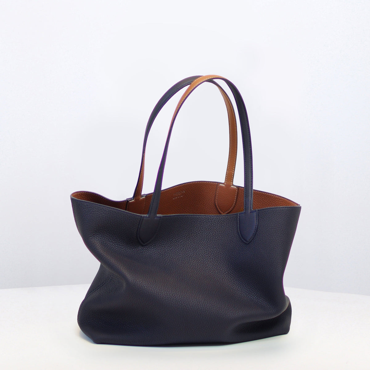 リバーシブルトートバッグ - リヴォリ 横長 エクリプス/ゴールド