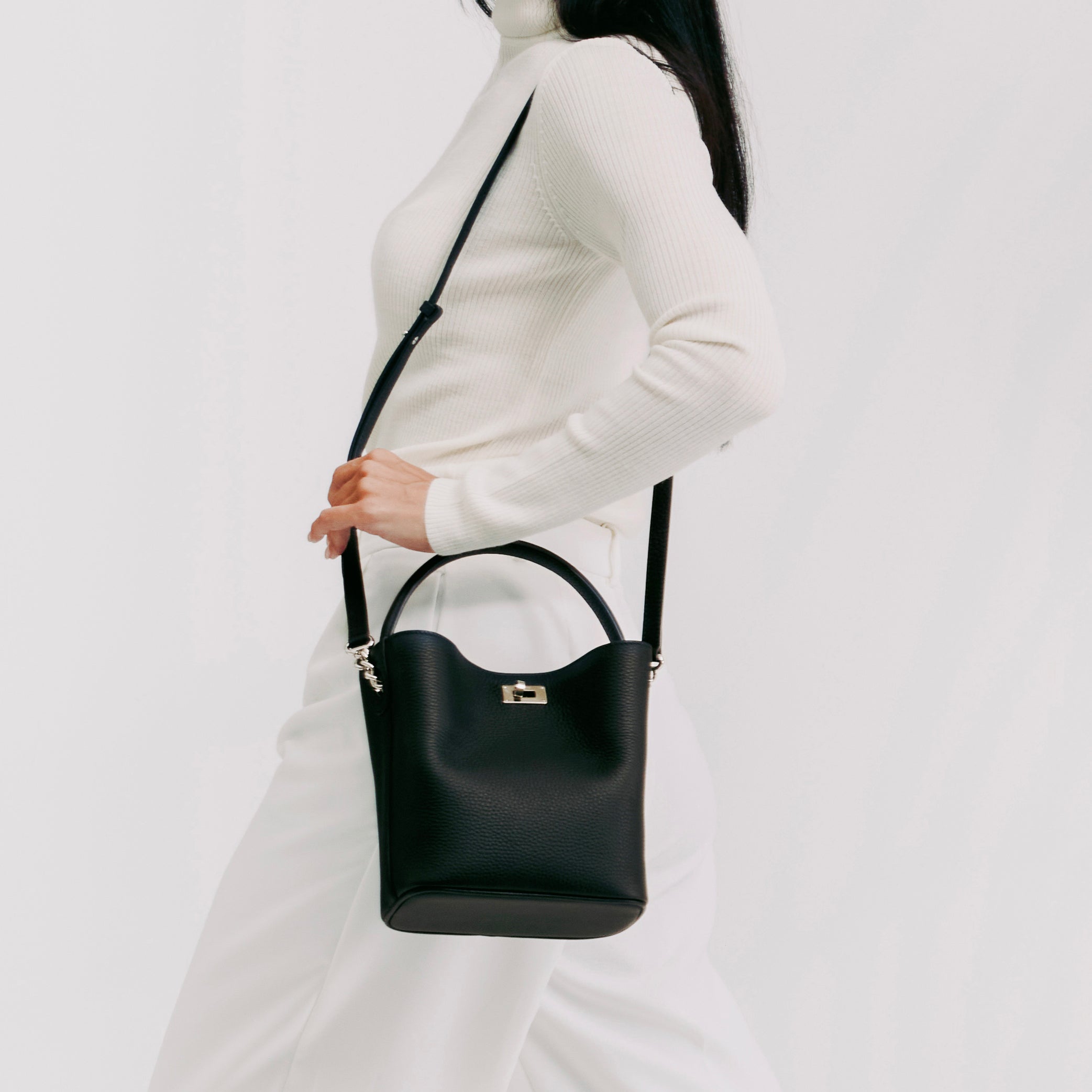 バケットバッグ - オデオン ミニ ブラック