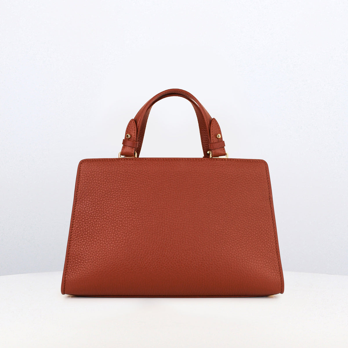 LEATHER HANDBAG TROCADERO BRICK
