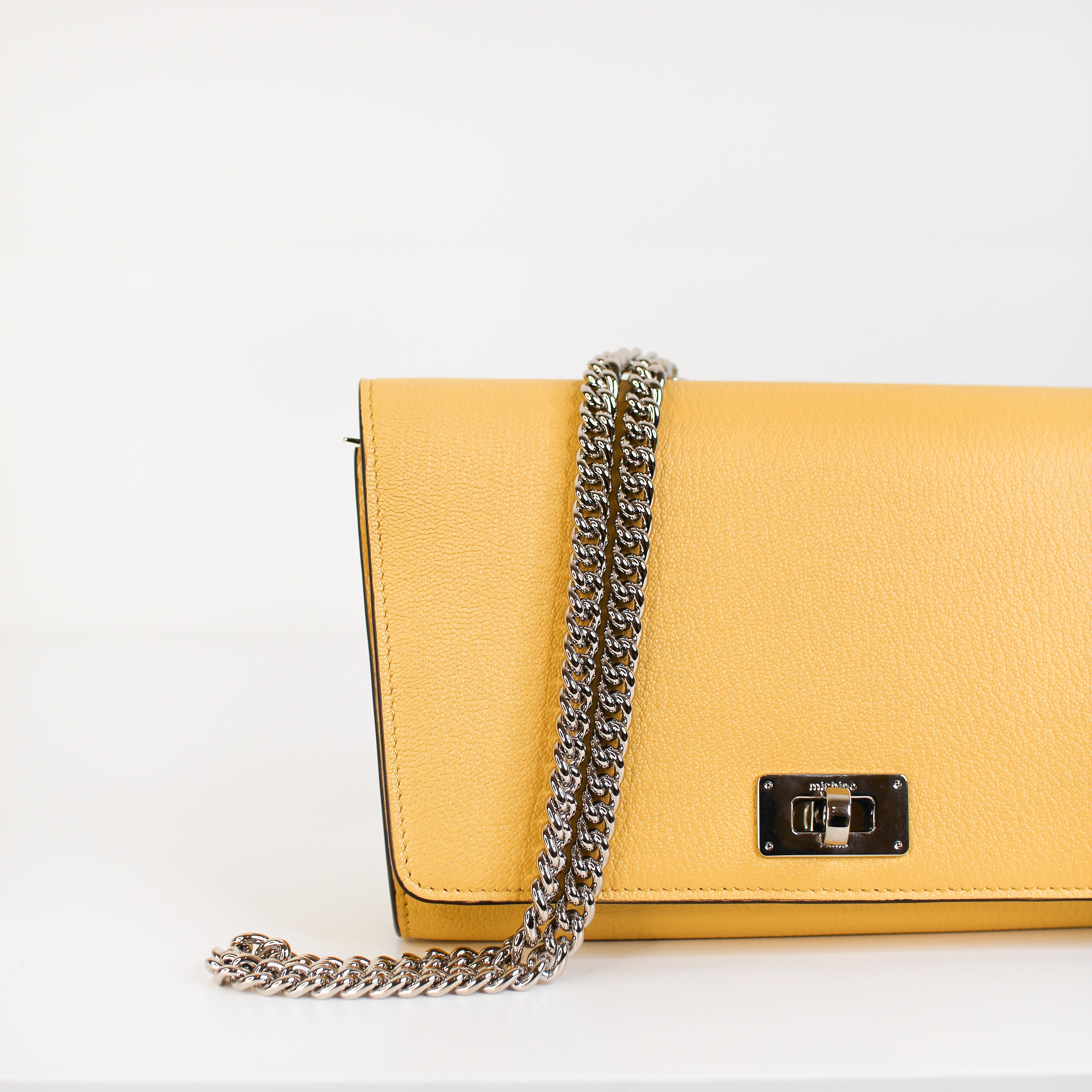 "Archive Event" SAC PORTEFEUILLE EN CUIR CAPUCINES YELLOW