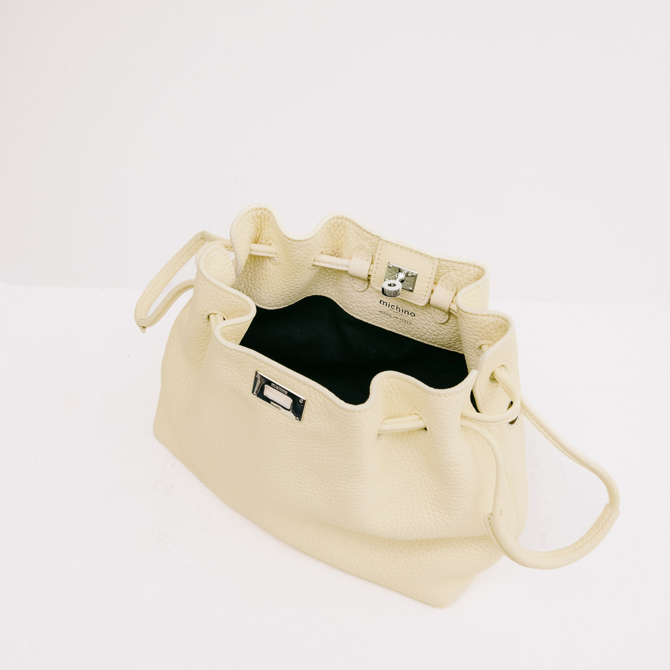 SAC BOURSE EN CUIR COLETTE MINI CHANTILLY