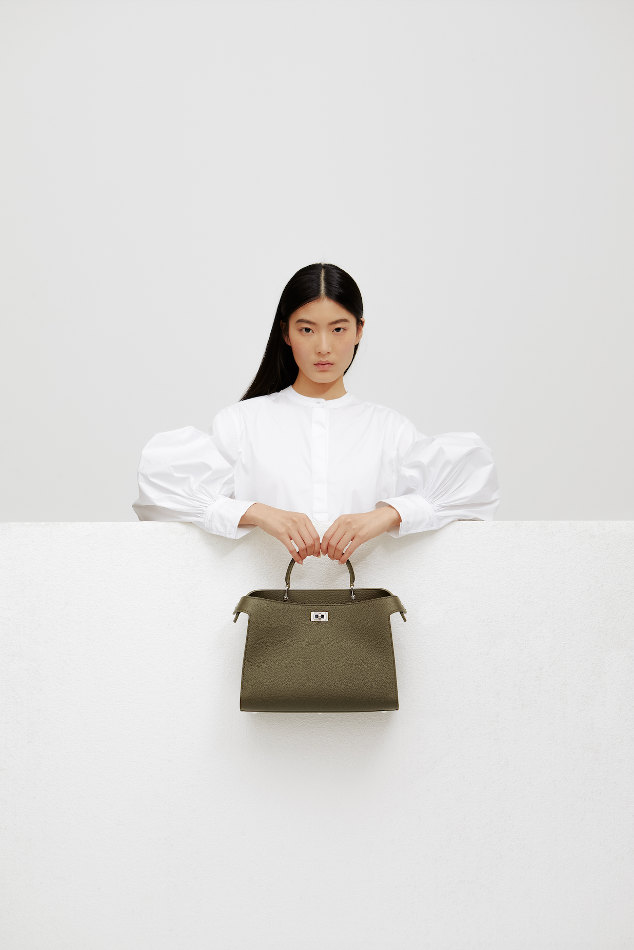 ハンドバッグ - ルテス　スモール　カーキ