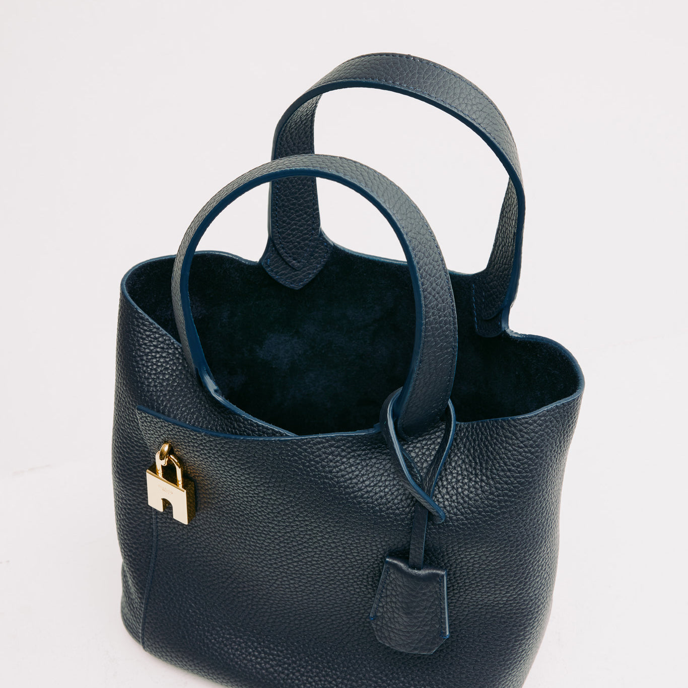 SAC A MAIN EN CUIR ETOILE PM ECLIPSE FINITIONS DORÉES