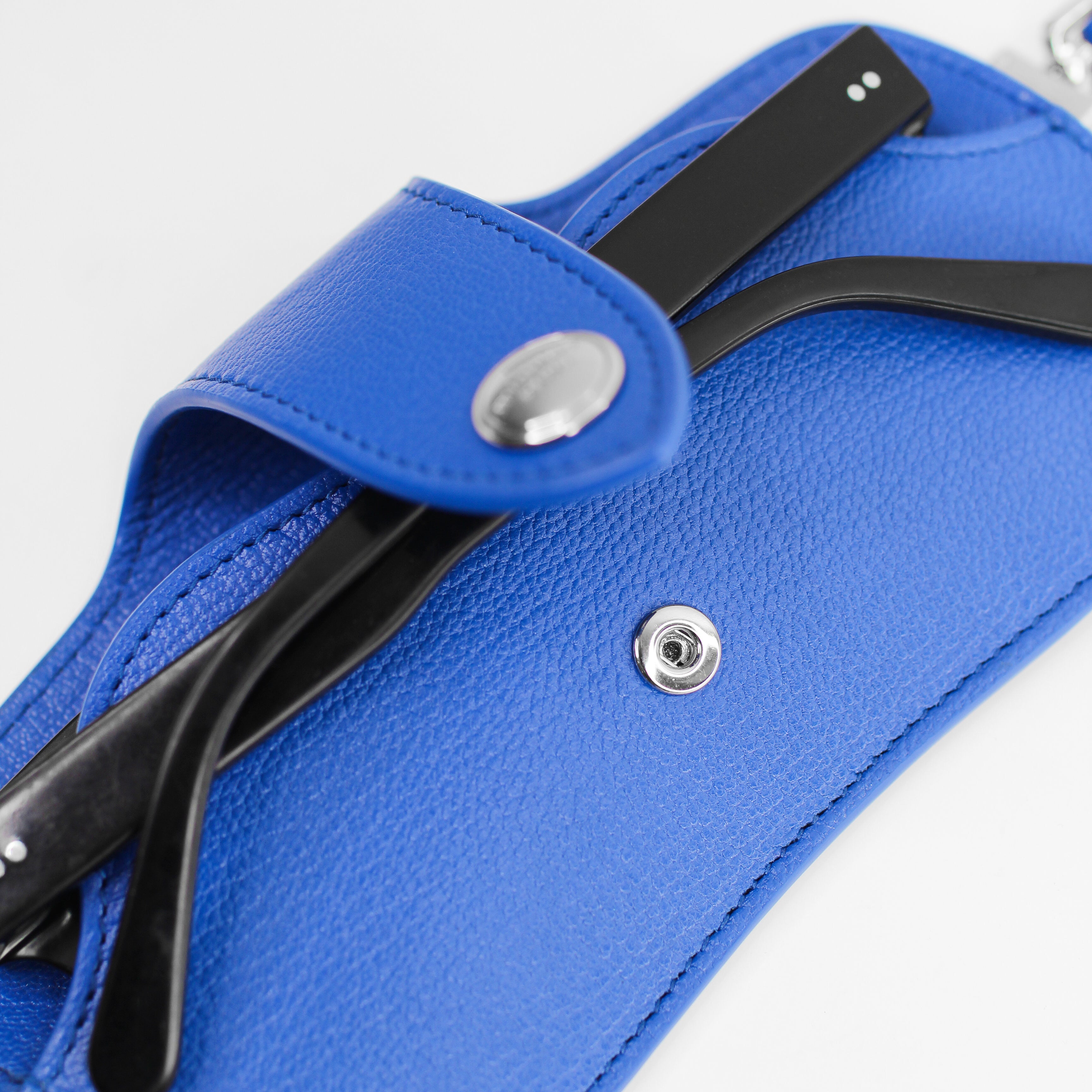 メガネケース オーシャンブルー 