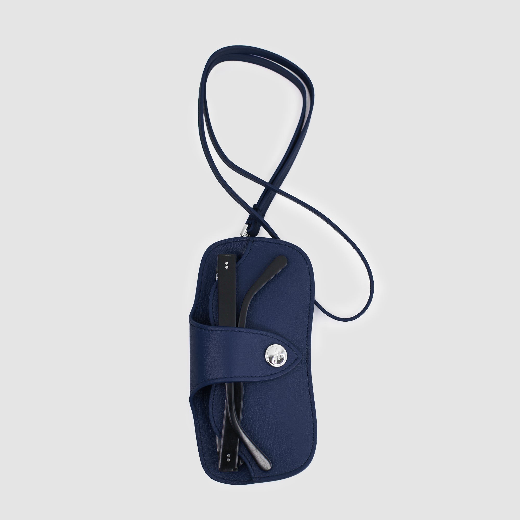 メガネケース ネイビー