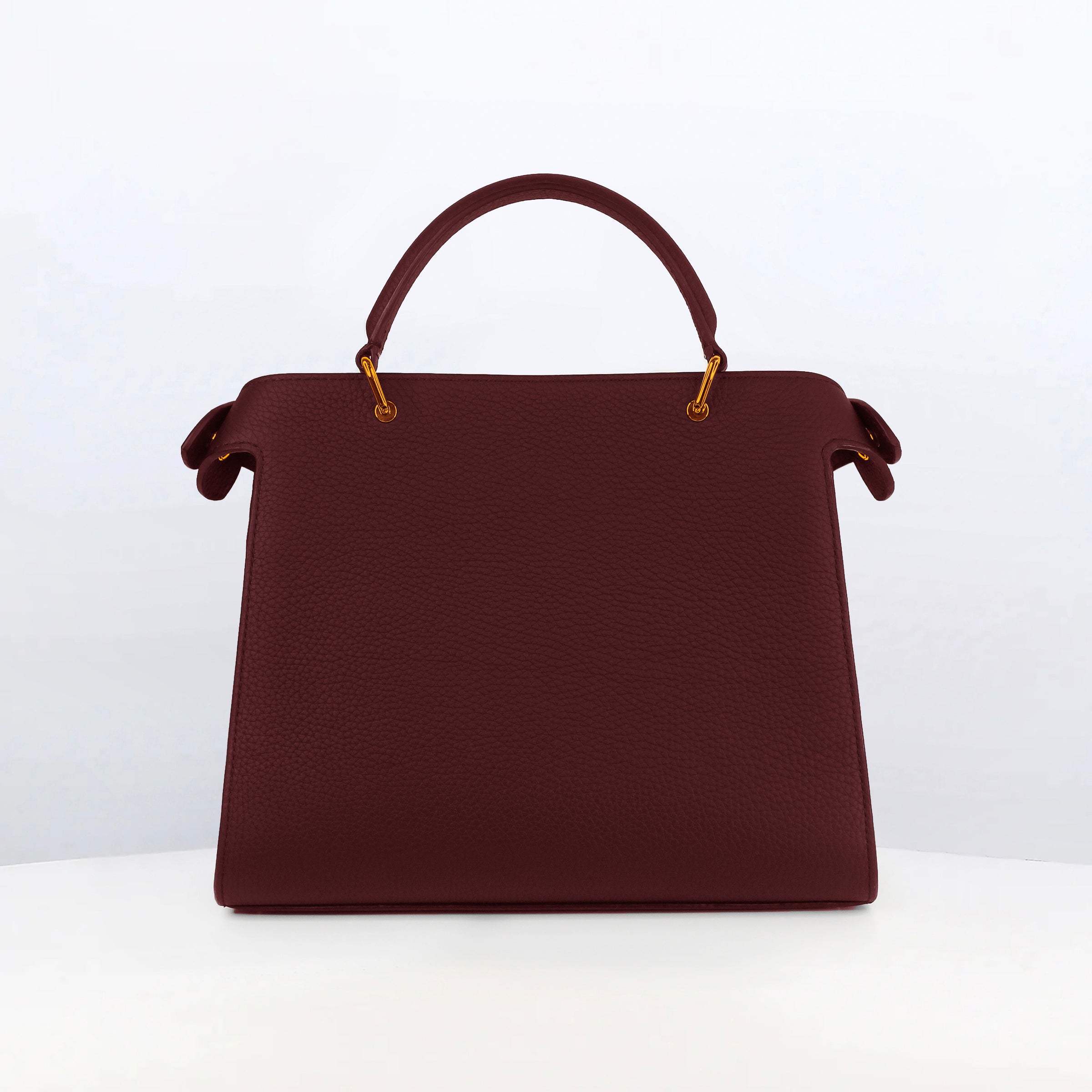 SAC À MAIN EN CUIR LUTECE 27 SAINT-EMILION FINITIONS DORÉES