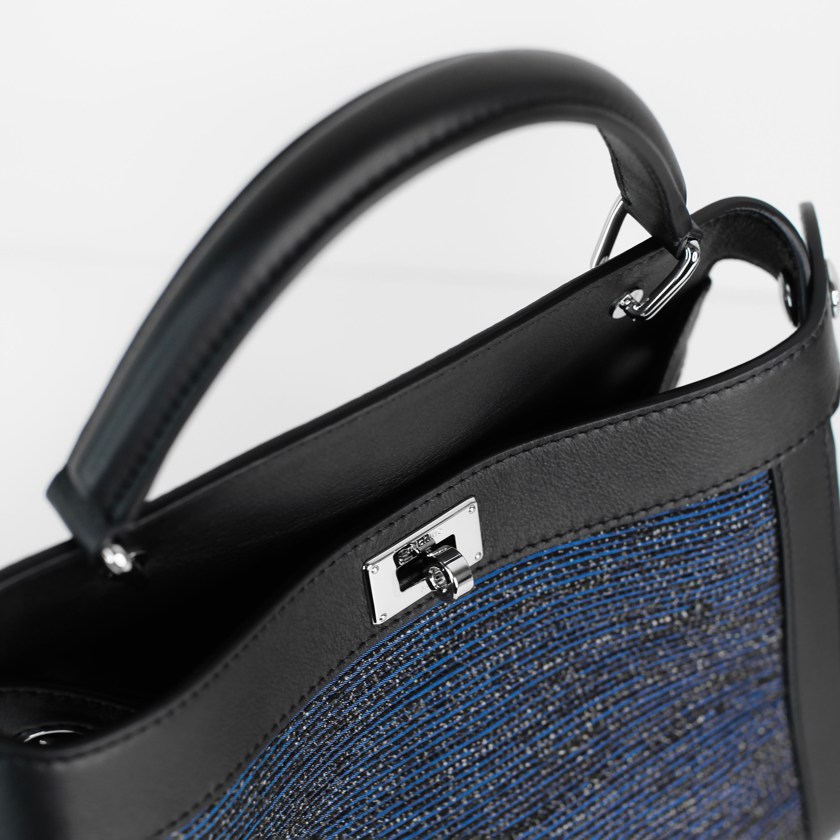 SAC À MAIN LUTECE MINI TSUMUGI BLUE