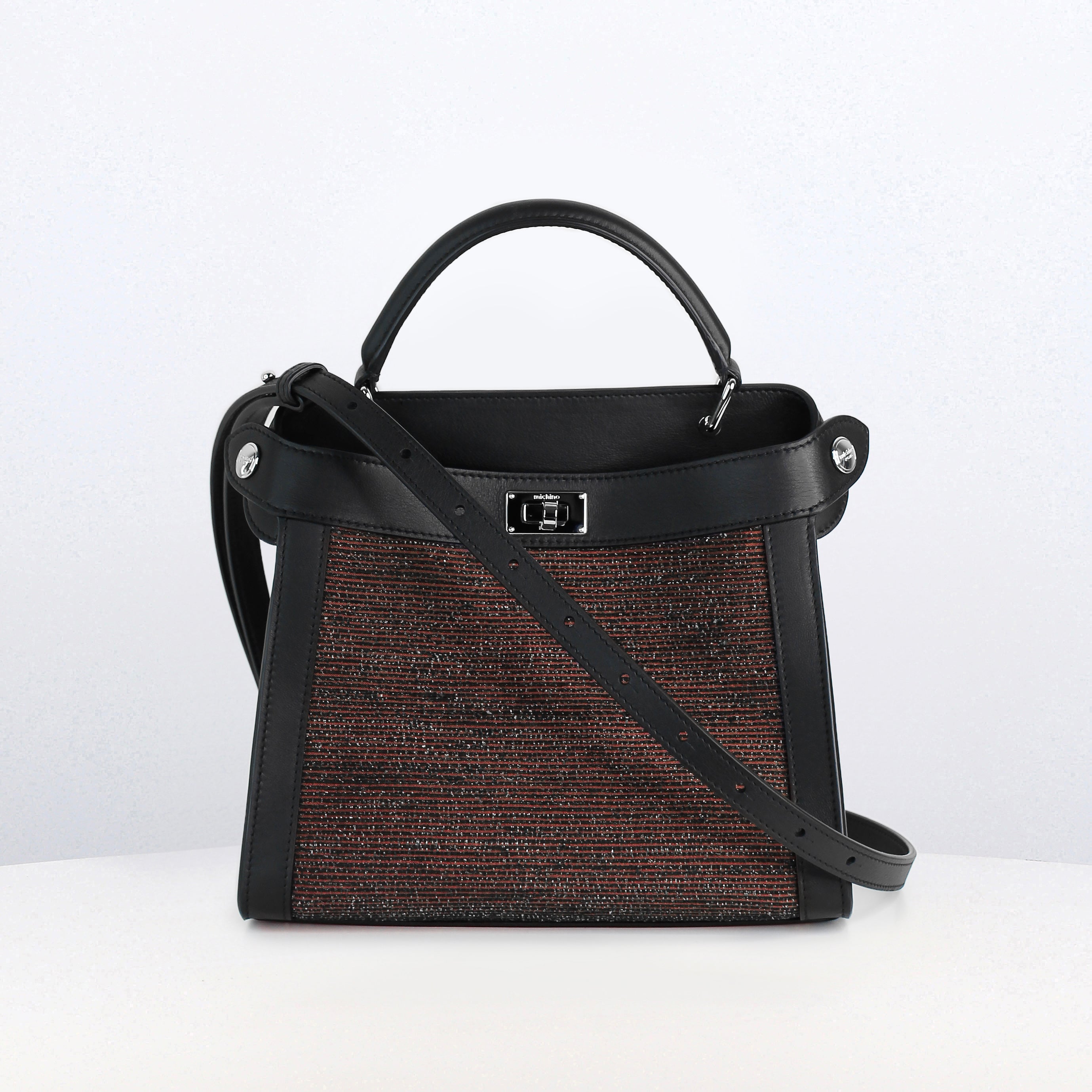 SAC À MAIN LUTECE MINI TSUMUGI RED