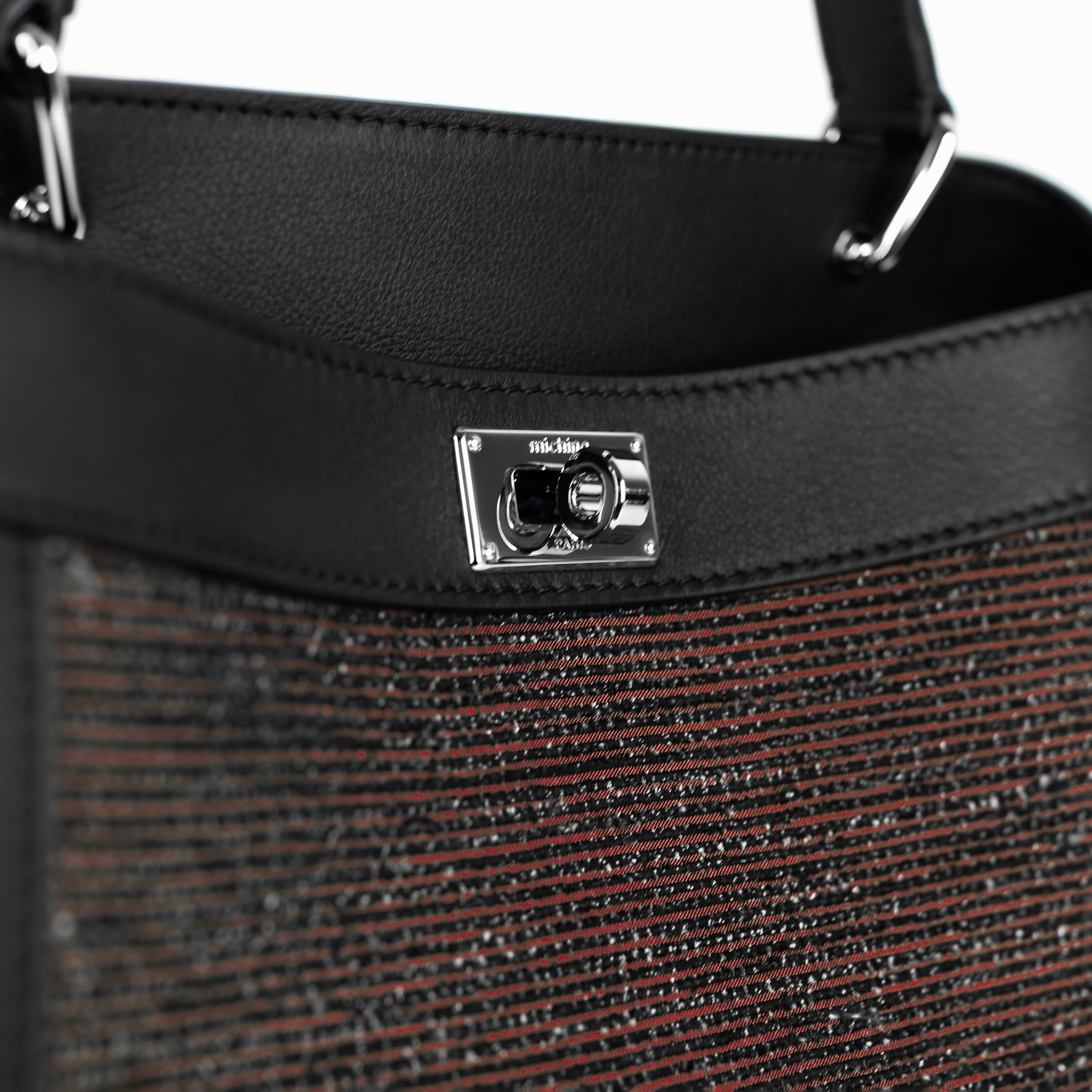 SAC À MAIN LUTECE MINI TSUMUGI RED