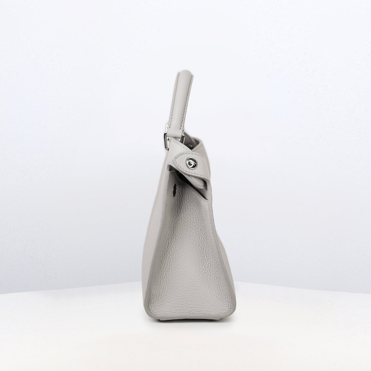 LEATHER HANDBAG LUTECE MINI DUNE