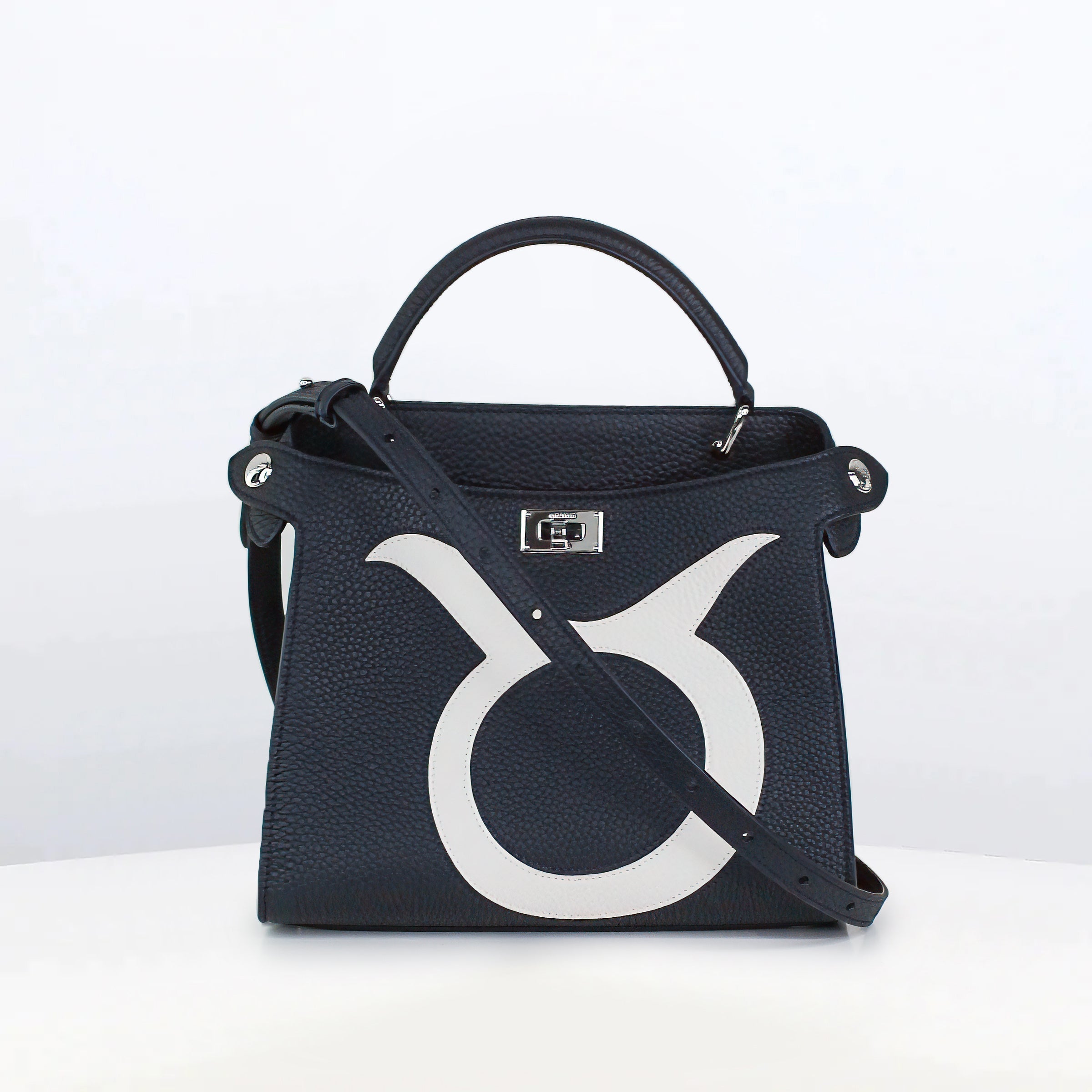 SAC À MAIN EN CUIR LUTECE MINI ZODIAC TAUREAU