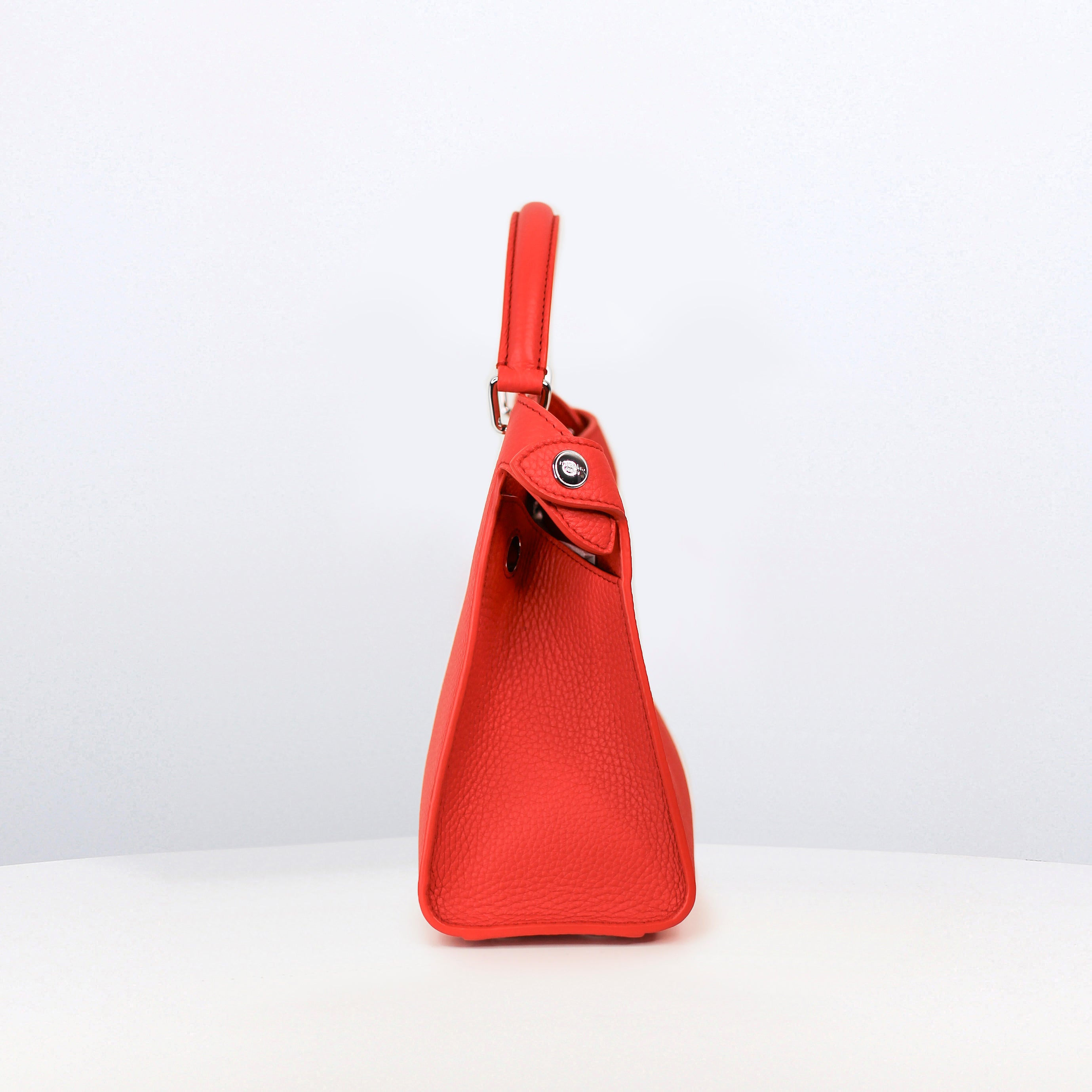 SAC À MAIN EN CUIR LUTECE MINI GÉRANIUM