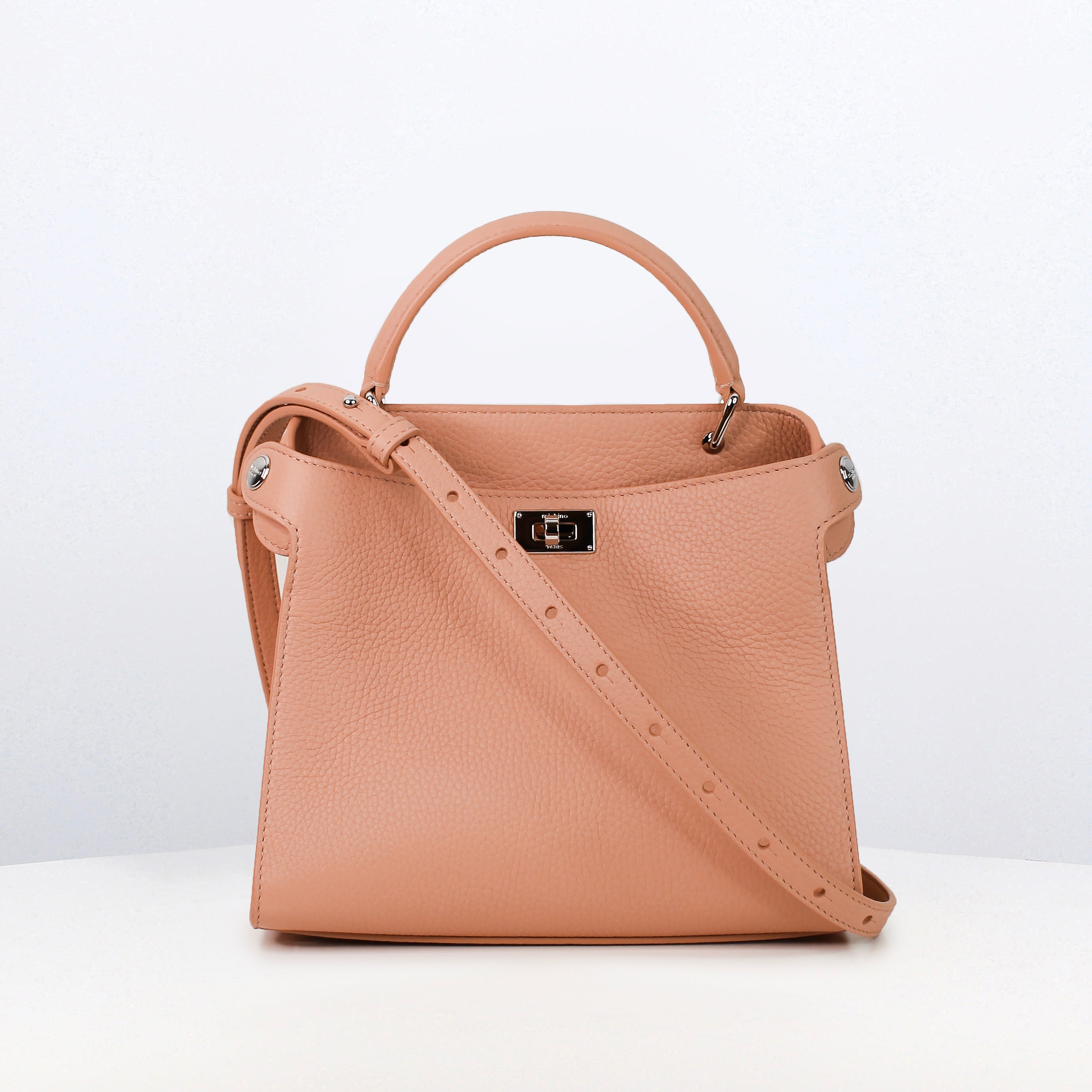 SAC À MAIN EN CUIR LUTECE MINI TERRACOTTA