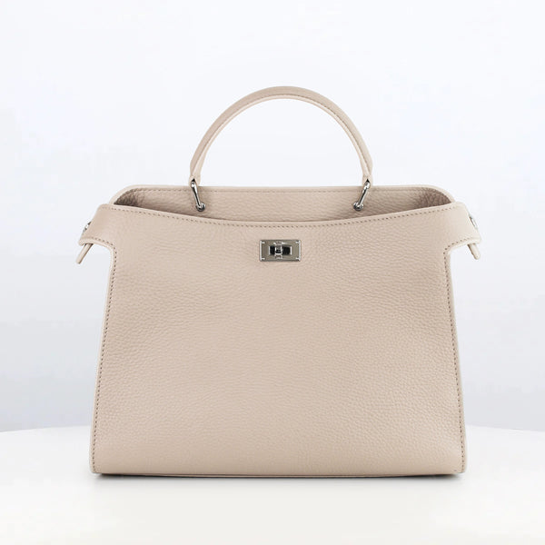 SAC À MAIN EN CUIR LUTECE PM IVOIRE