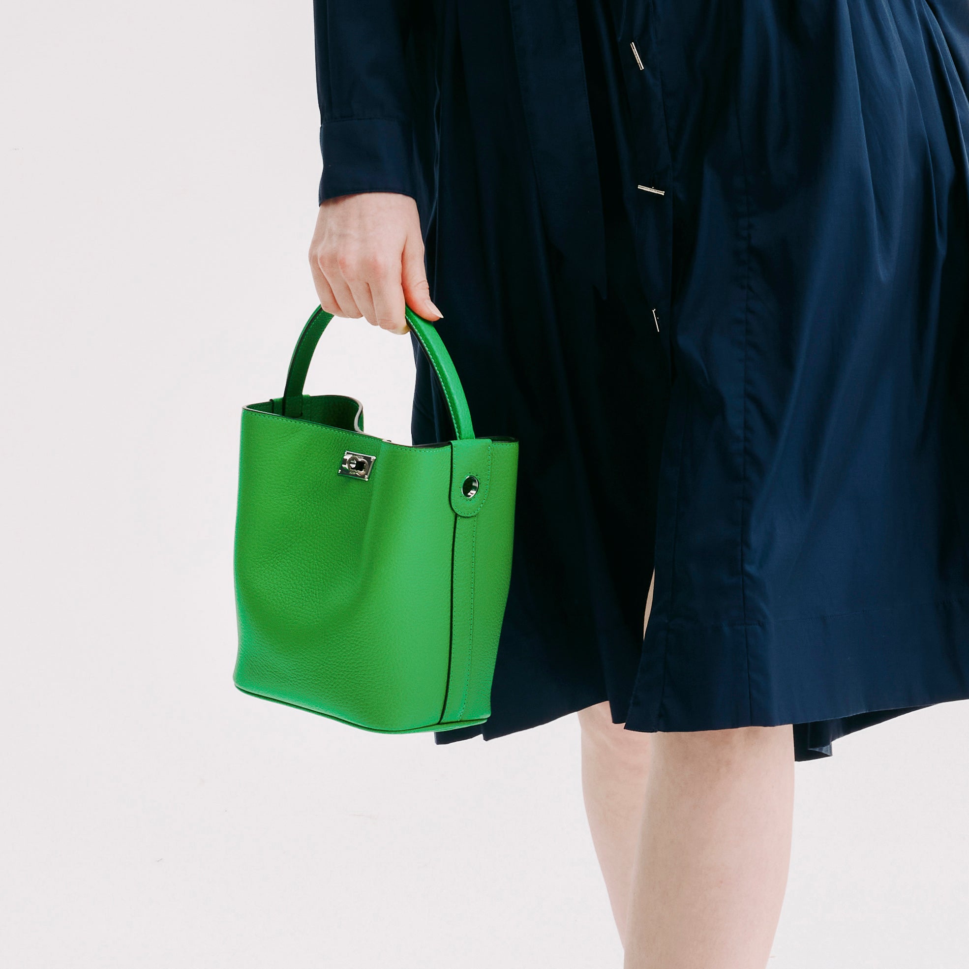 SAC SEAU EN CUIR ODEON MINI BAMBOU