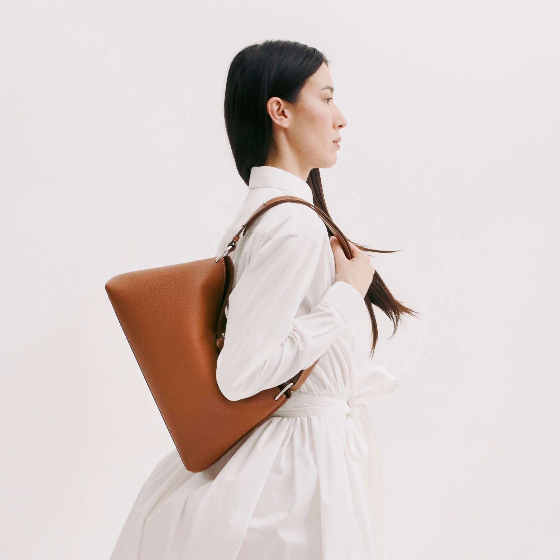 SAC À MAIN EN CUIR PASSY PM GOLD