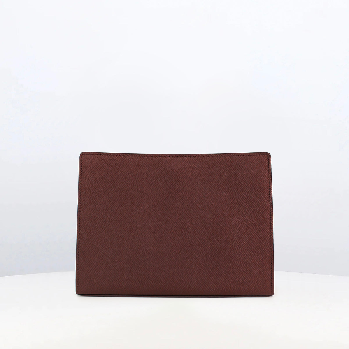 POCHETTE MONTAIGNE IN LEATHER PRUNE