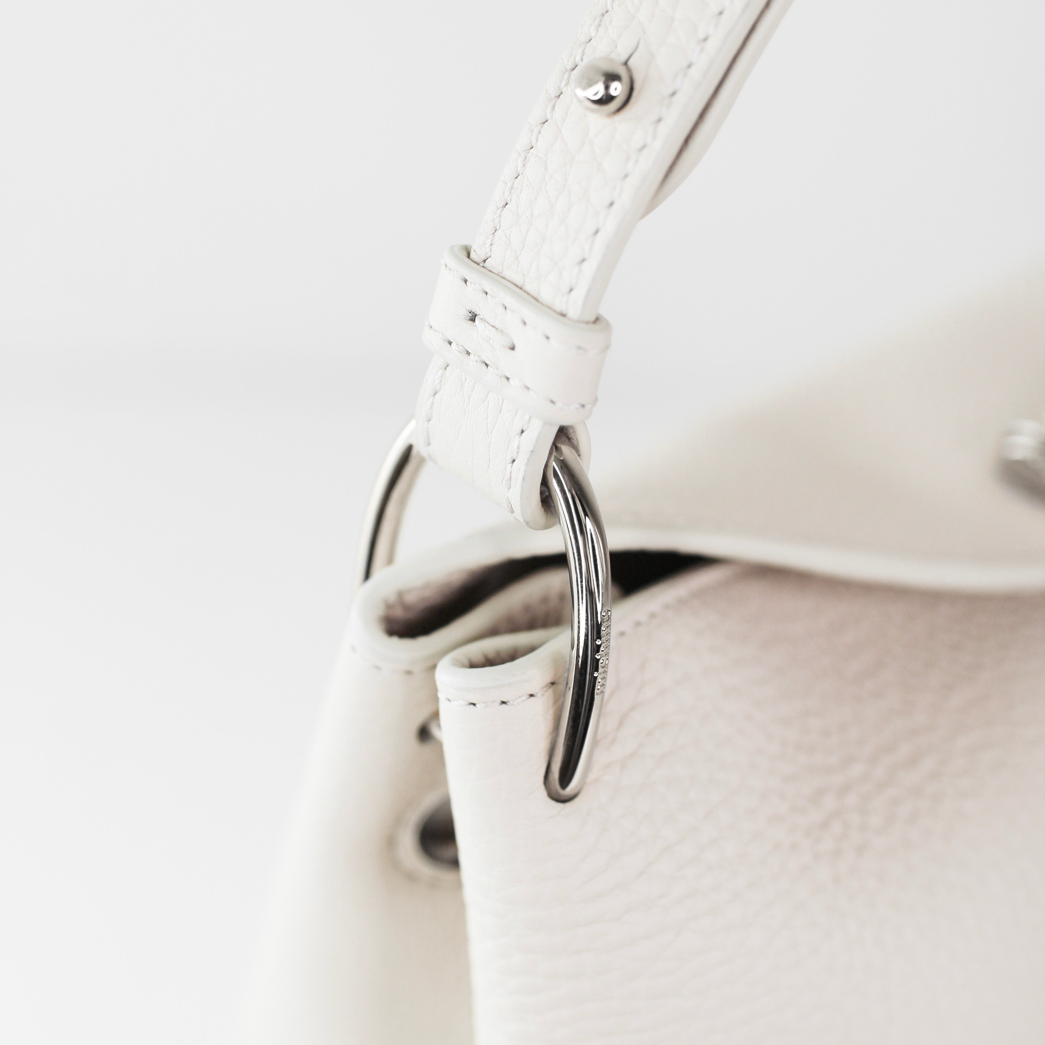 SAC À MAIN EN CUIR PASSY MINI IVOIRE