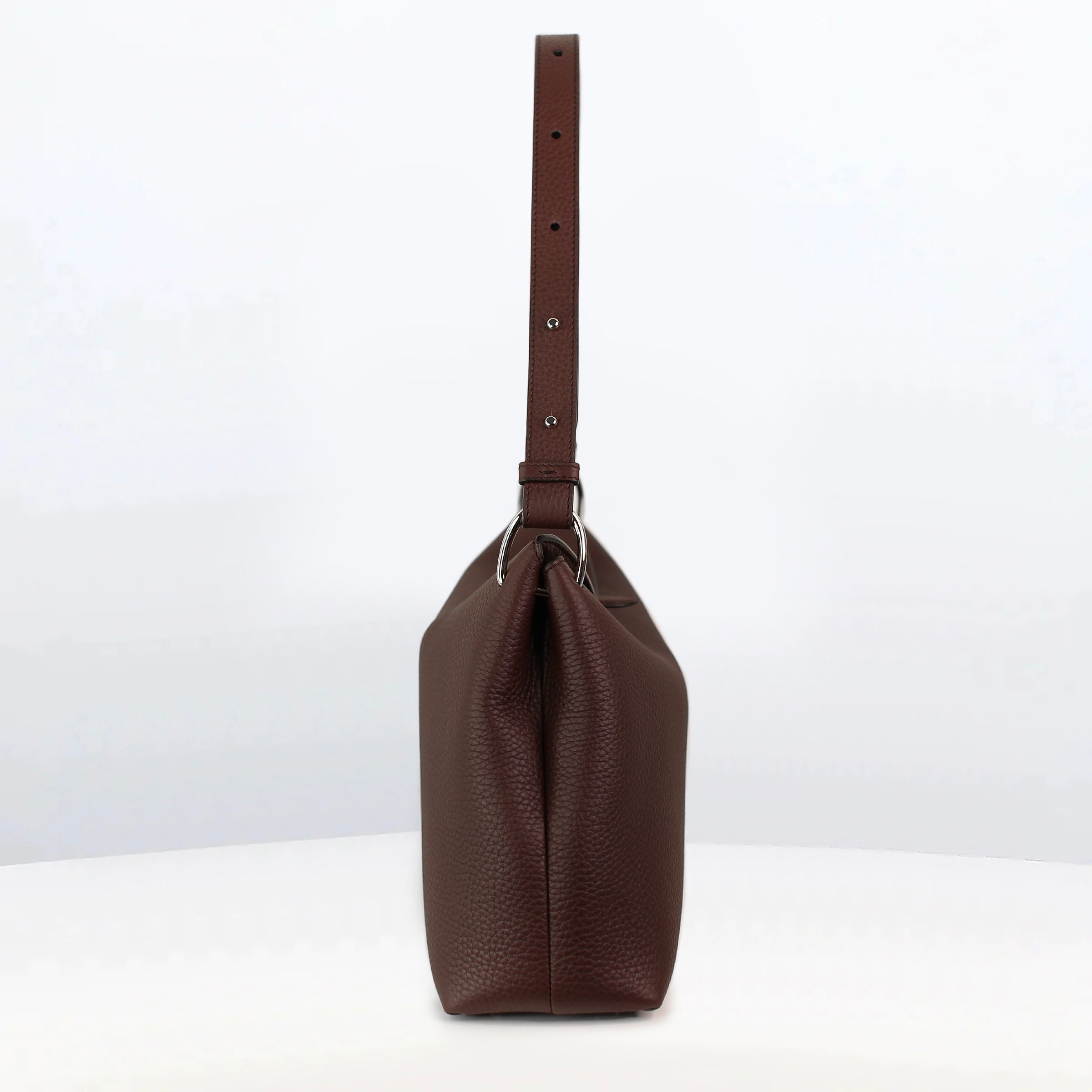 SAC À MAIN EN CUIR PASSY PM PRUNE