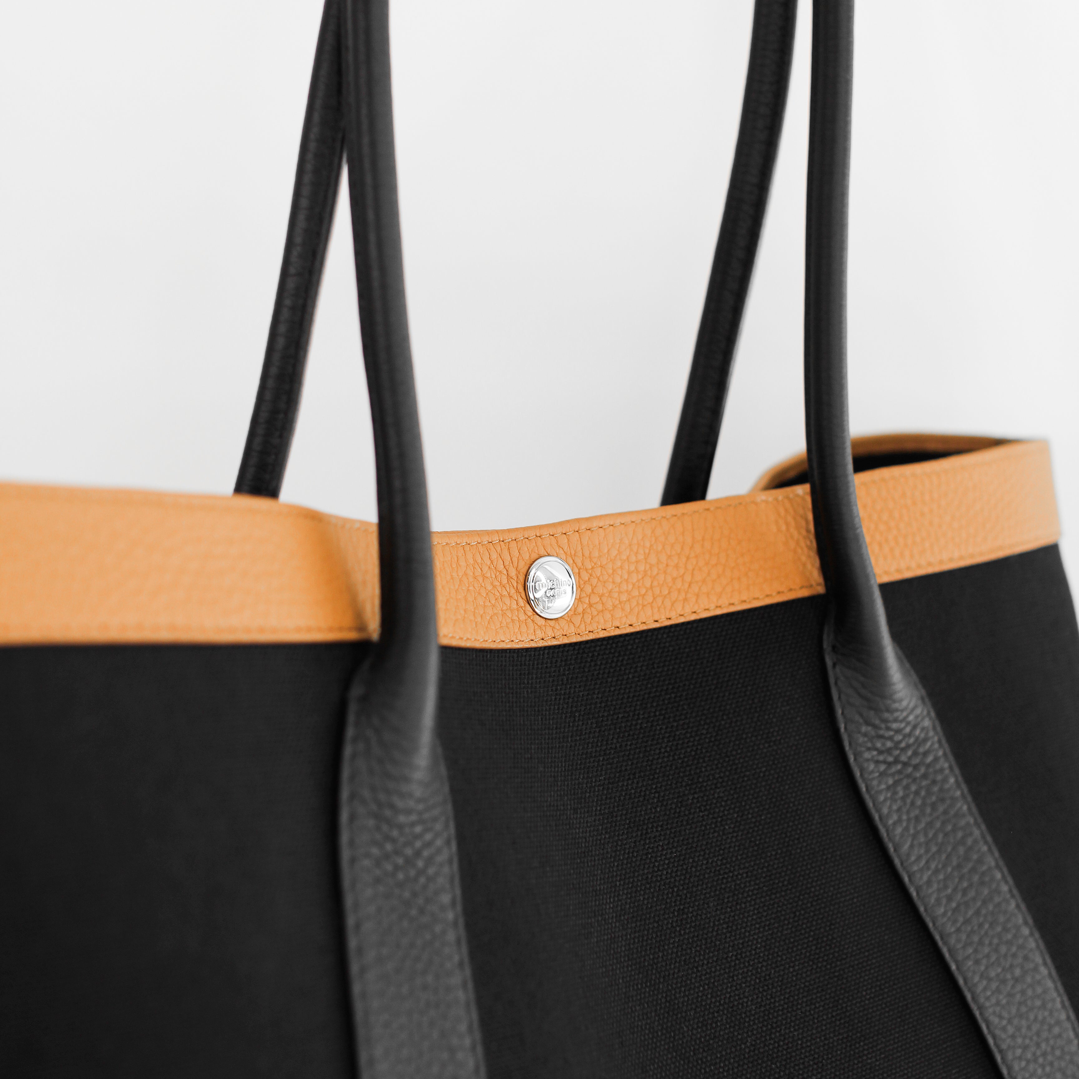 セーヌ40 キャンバストート キャメル