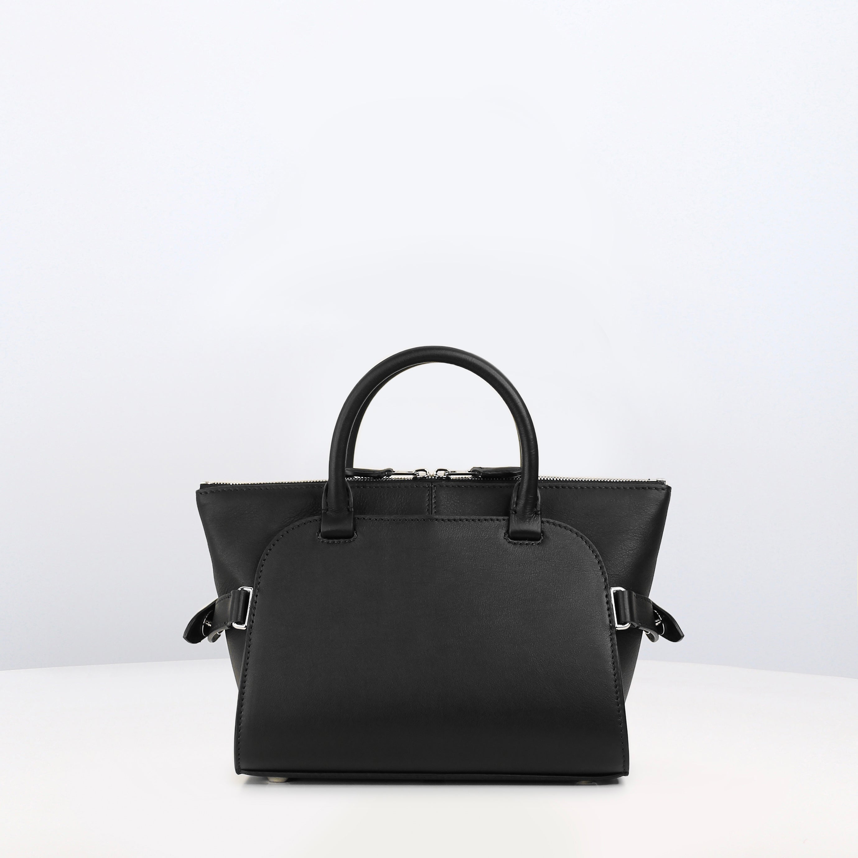 SAC À MAIN EN CUIR SEPTIÈME MINI NOIR