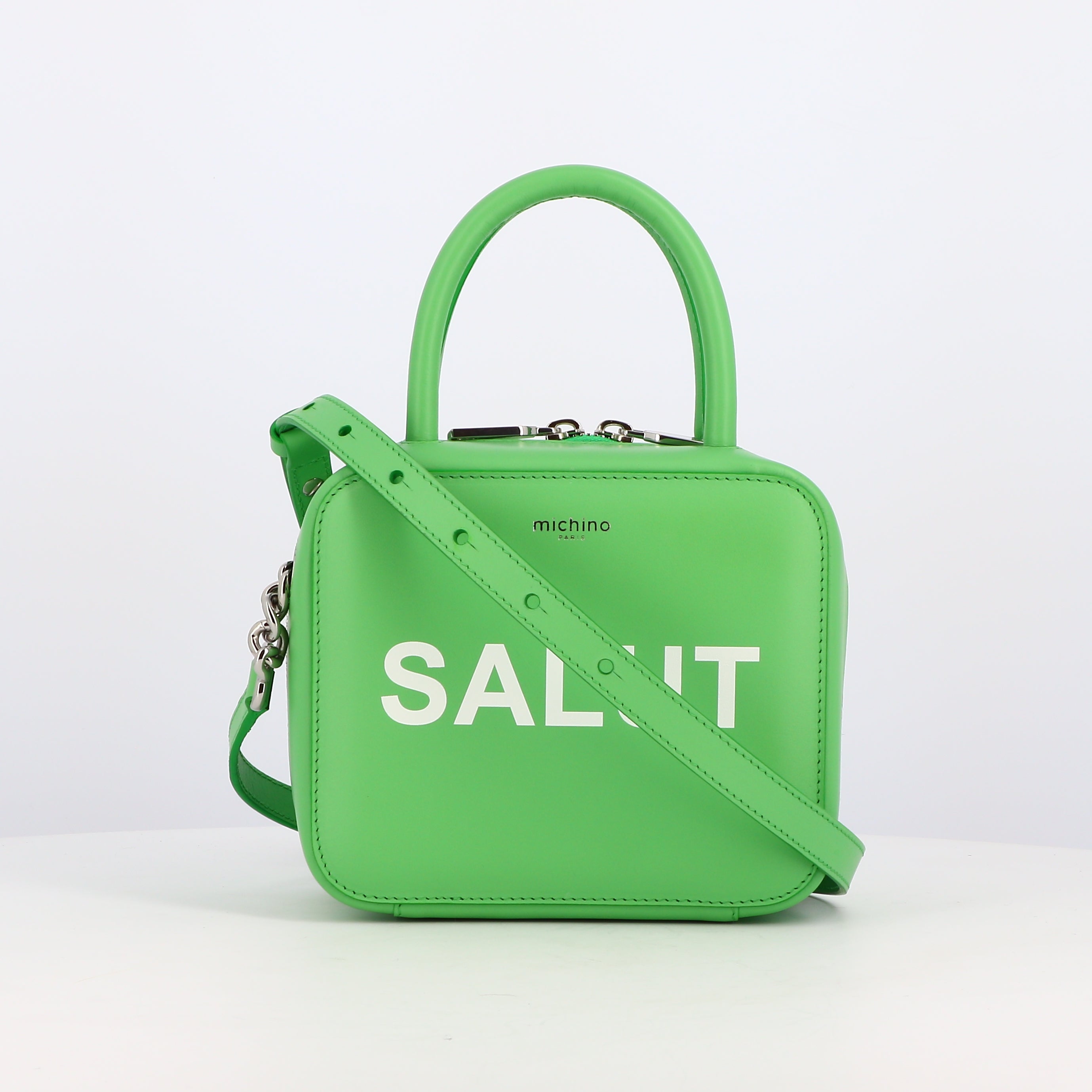 "Archive Event" PIGALLE BAG SALUT MINI ALMOND GREEN