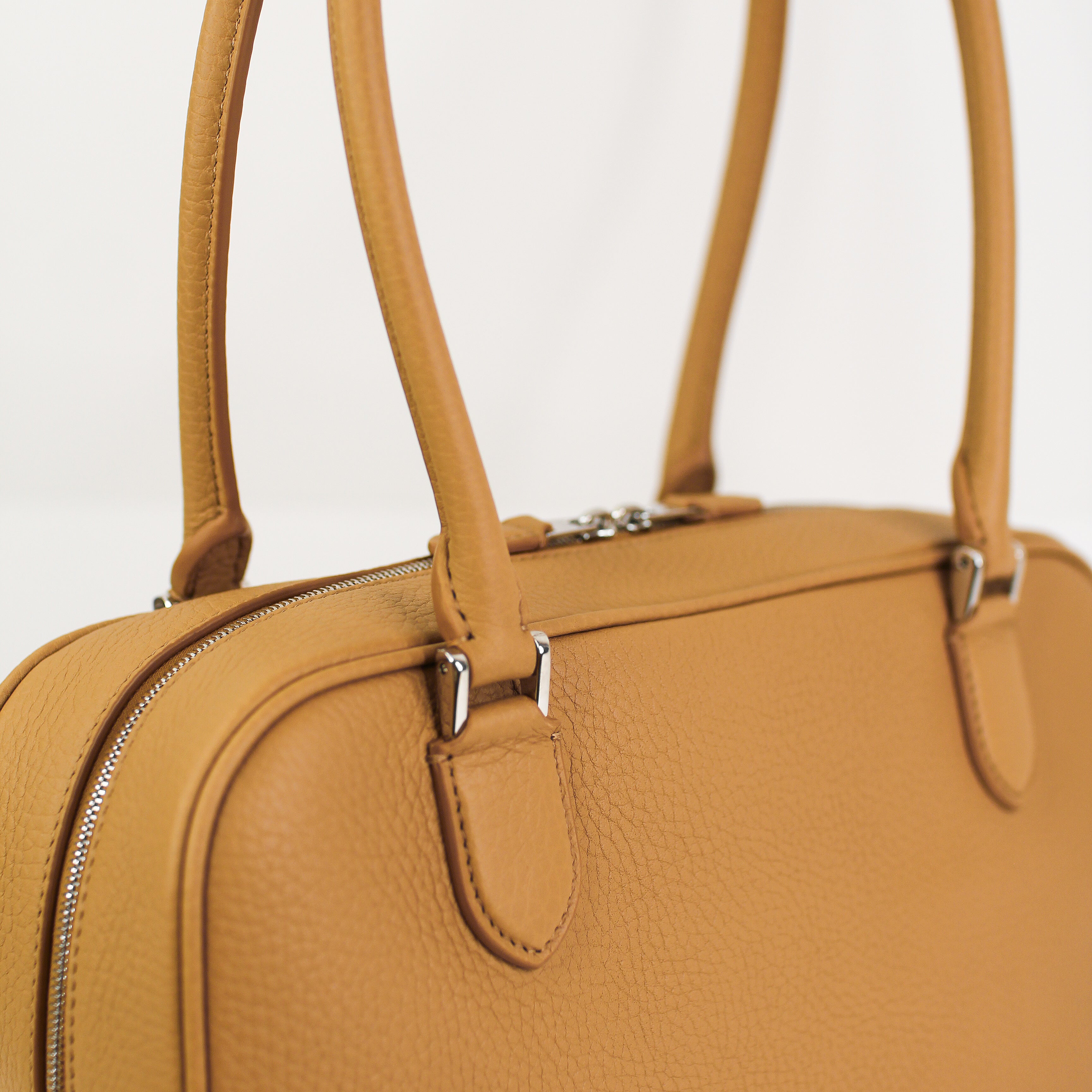 SAC À MAIN EN CUIR BOSTON TUILERIES PM BISCOTTO